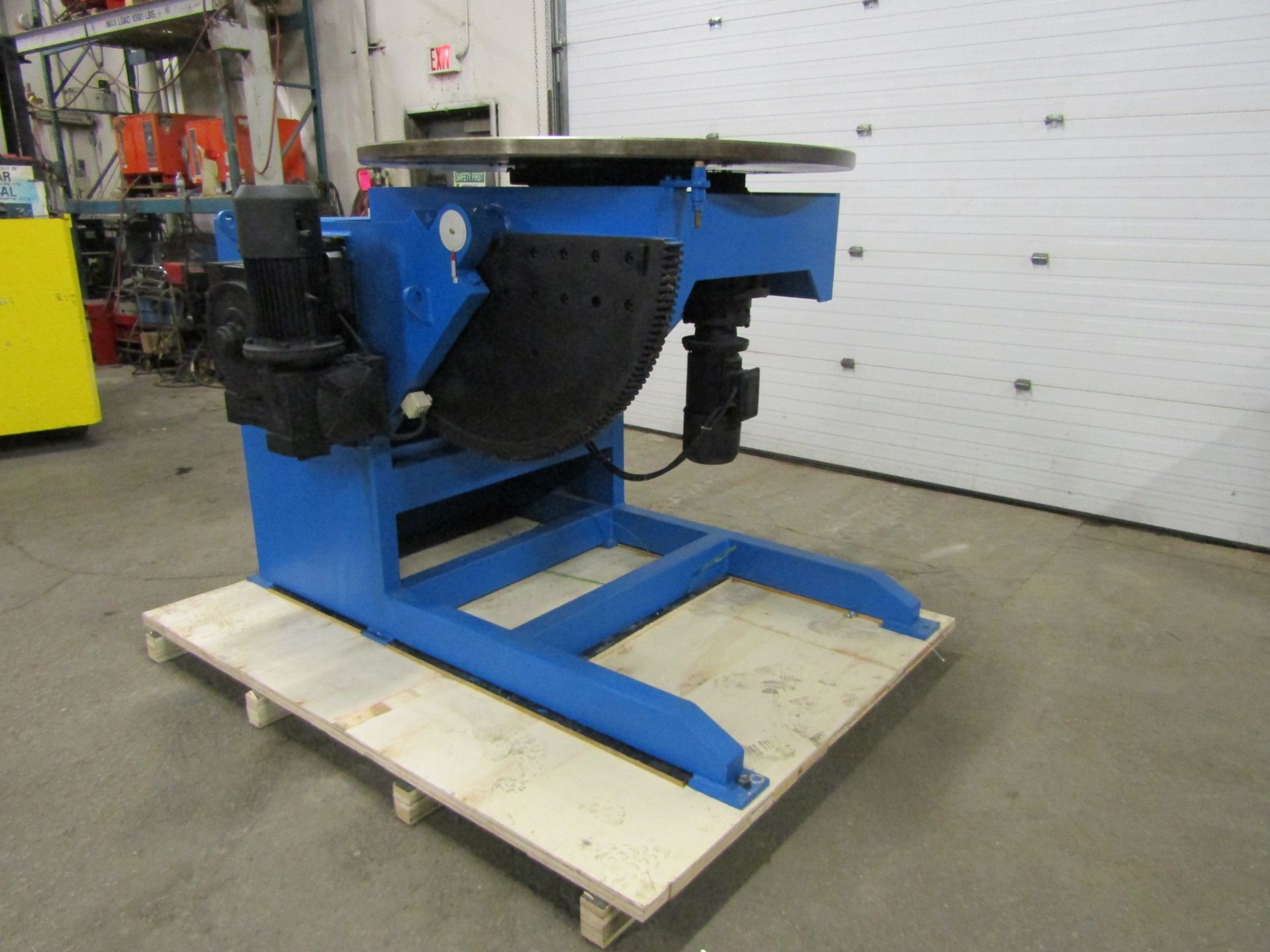 Verner model VD-8000 WELDING POSITIONER 8000lbs capacity - tilt and rotate with variable speed drive