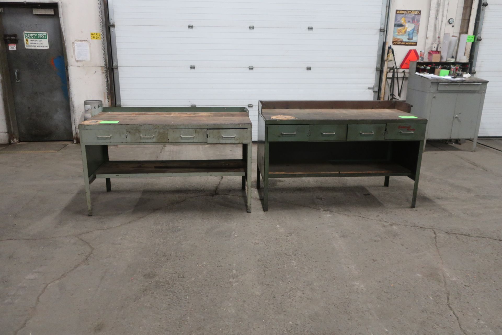 Lot of 2 Work Tables