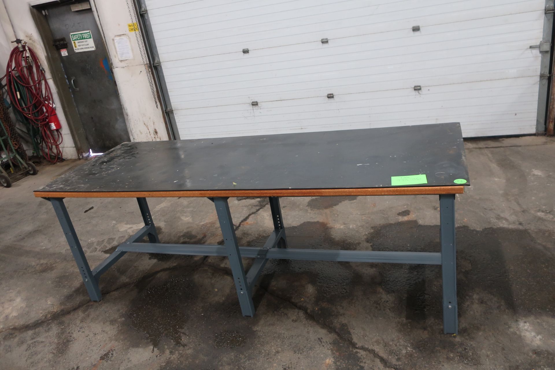 Heavy Duty Work Table 8' x 3' x 34" high MINT - Image 2 of 2