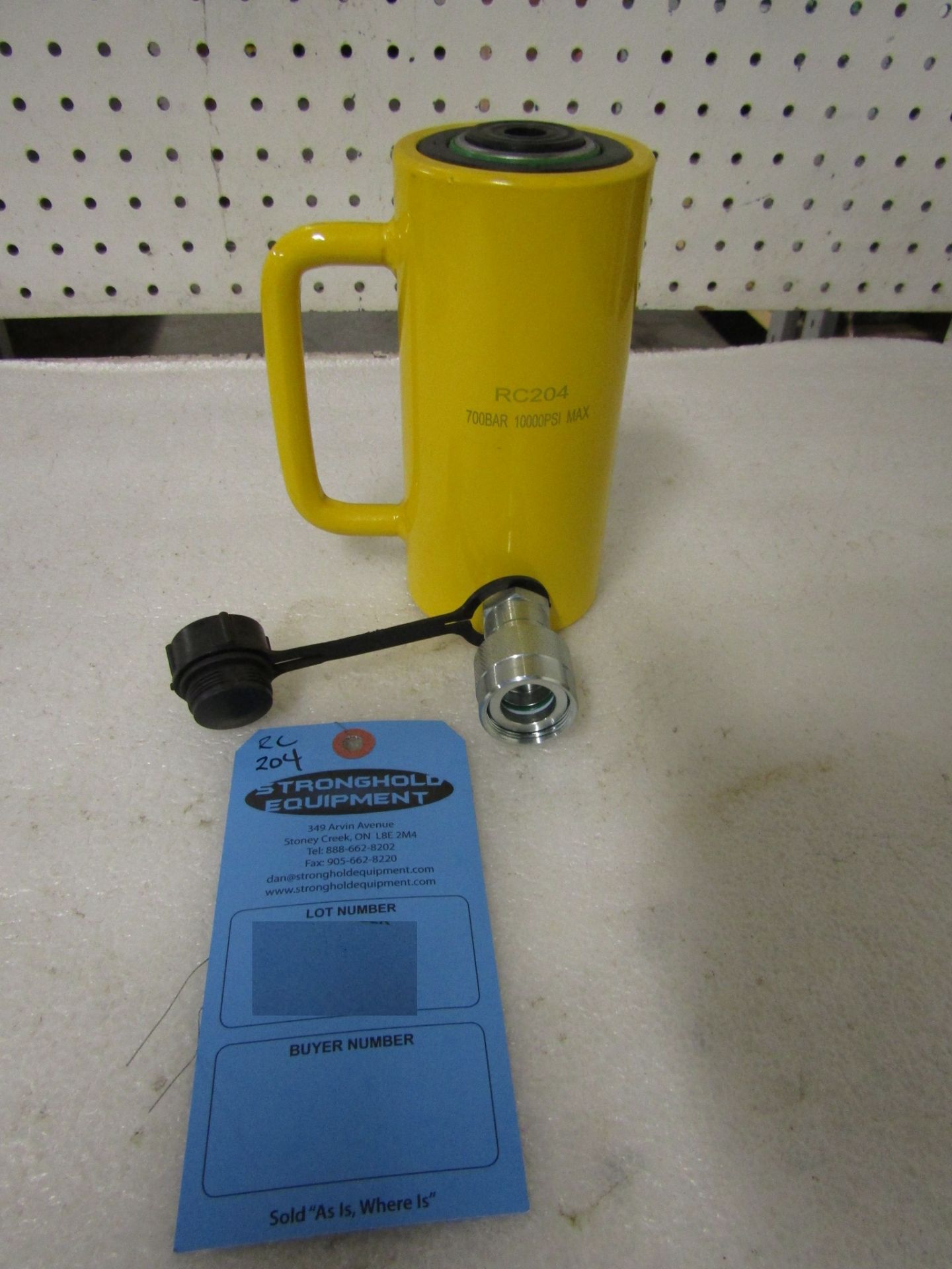 RC-204 MINT - 20 ton Hydraulic Jack with 4" stroke type cylinder