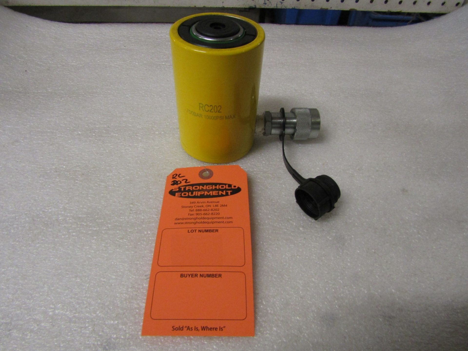 RC-202 MINT - 20 ton Hydraulic Jack with 2" stroke type cylinder