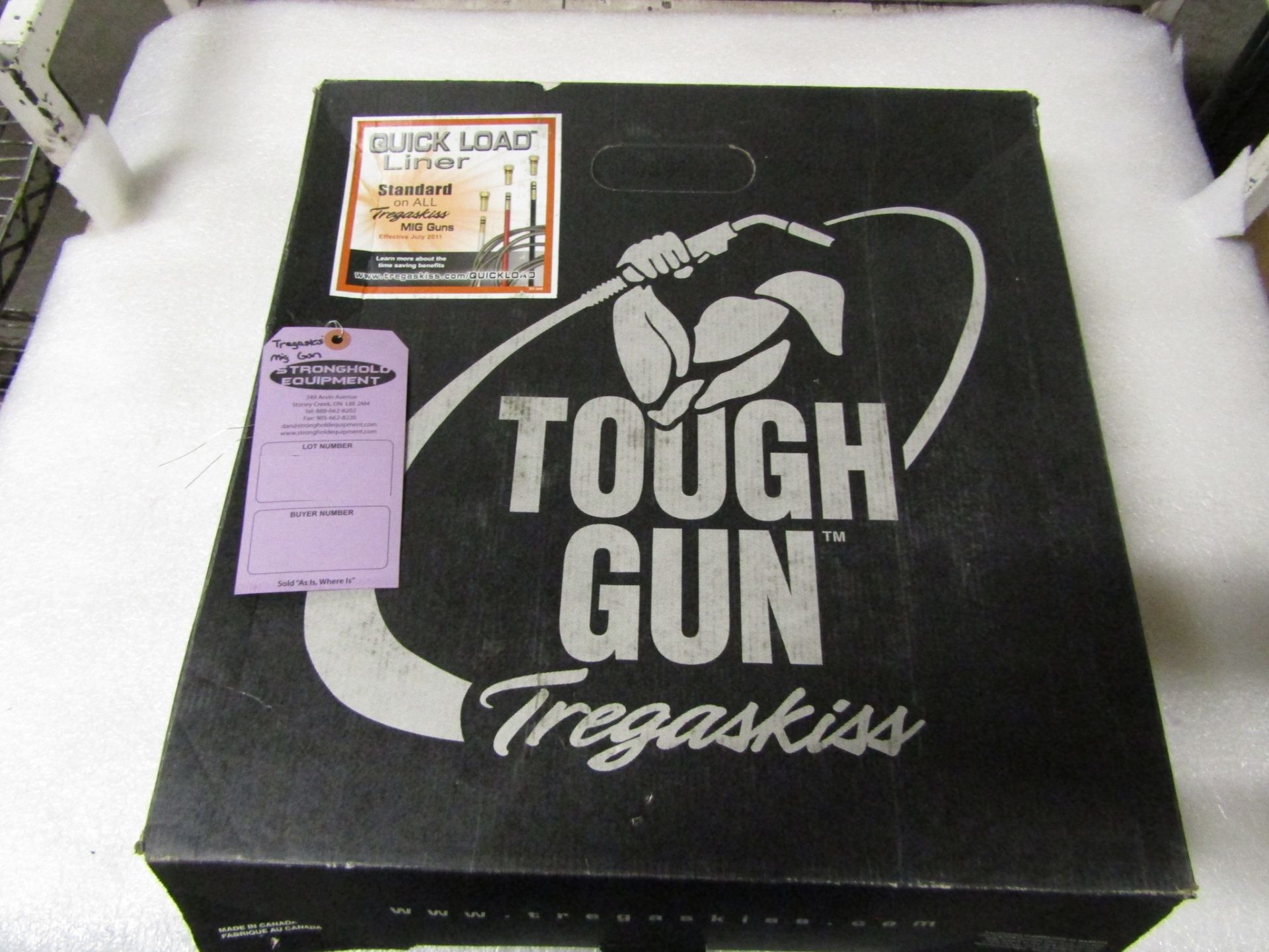 Tregaskiss Tough Gun Robotic Mig Gun BRAND NEW - 500 AMP in box - Image 2 of 2