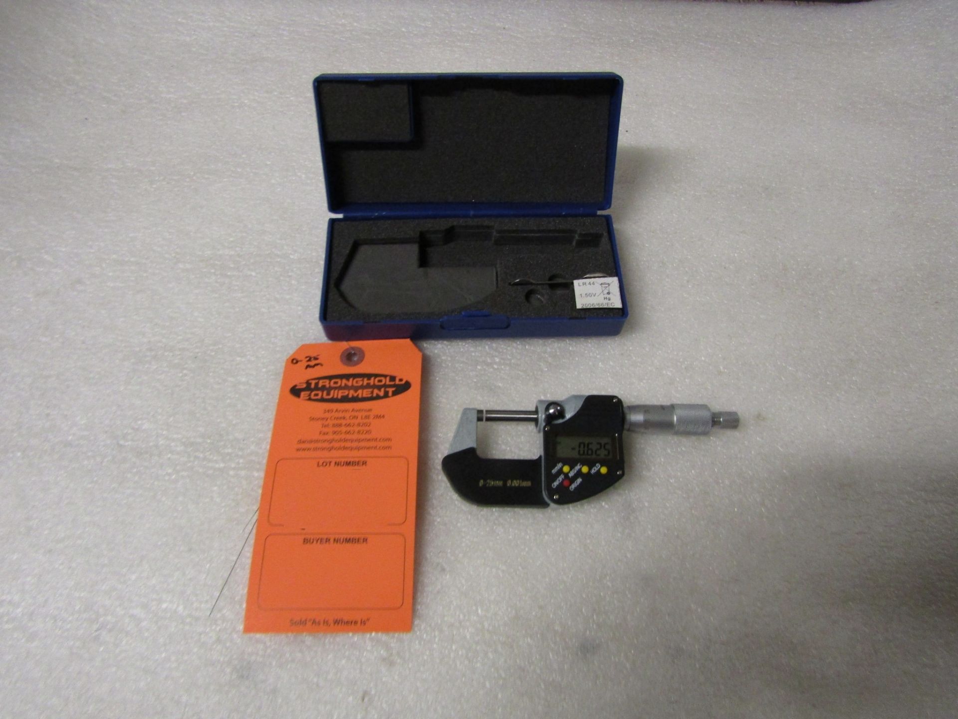 Mint 0-1" / 0-25mm Digital Micrometer in case BRAND NEW