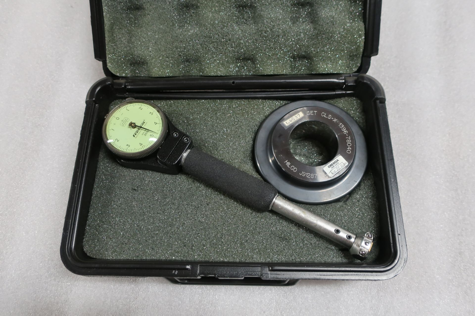 Federal Dial Bore Gauge with Ring Calibration standard included in case