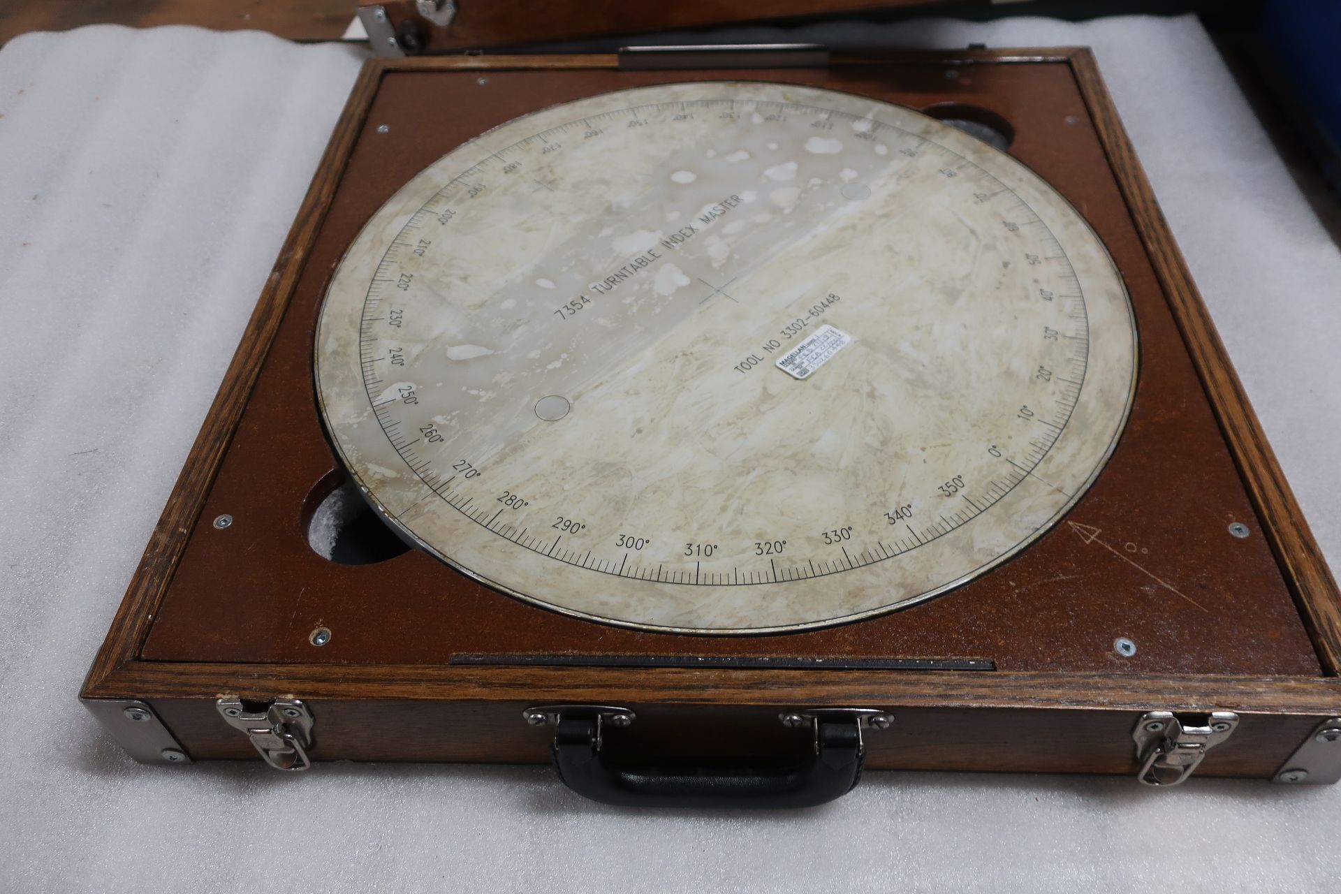 Angle Measurement Unit with Index Master Turntable Model 7354 in case