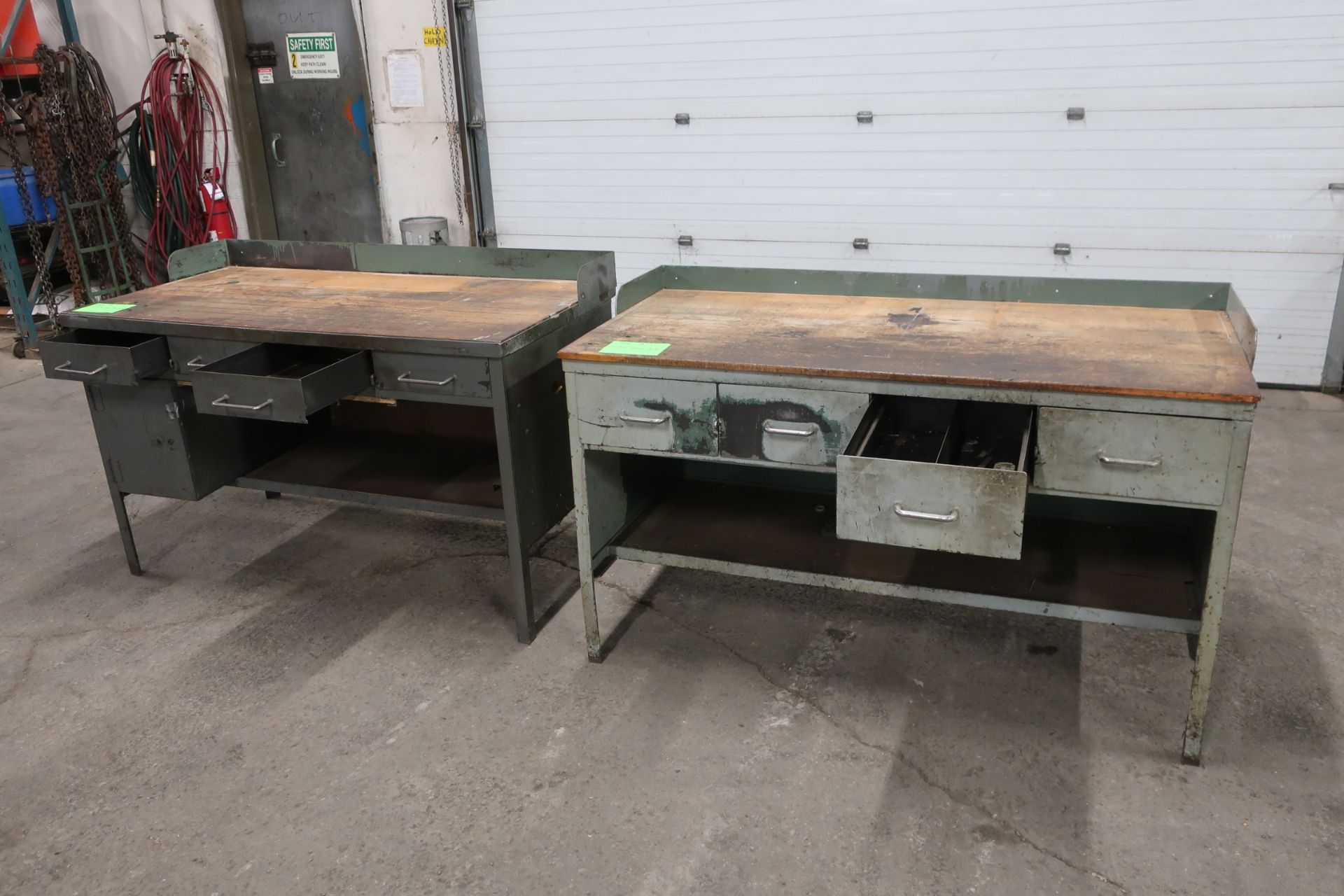 Lot of 2 Work Tables