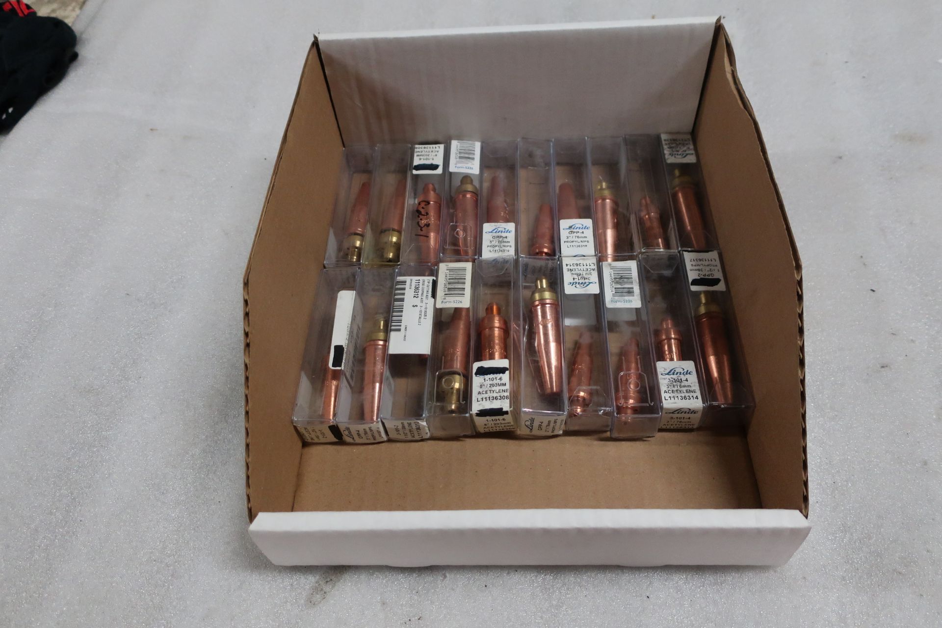 Lot of Linde Torch Tips brand new