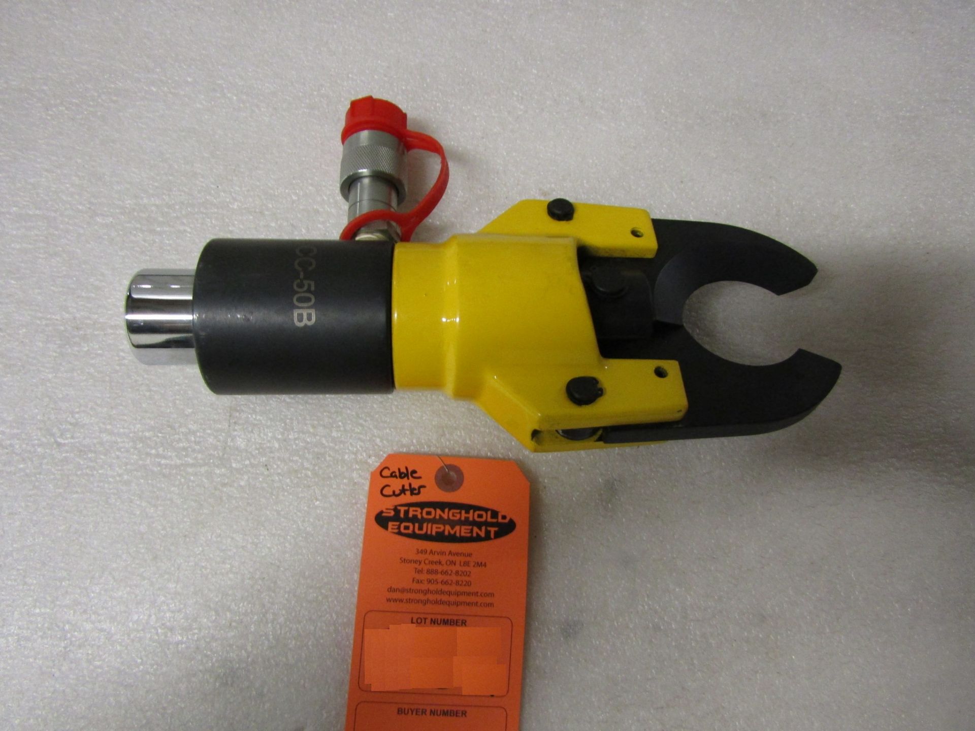 CC-50B Hydraulic Cable / Wire Cutter style - Mint and Unused in case