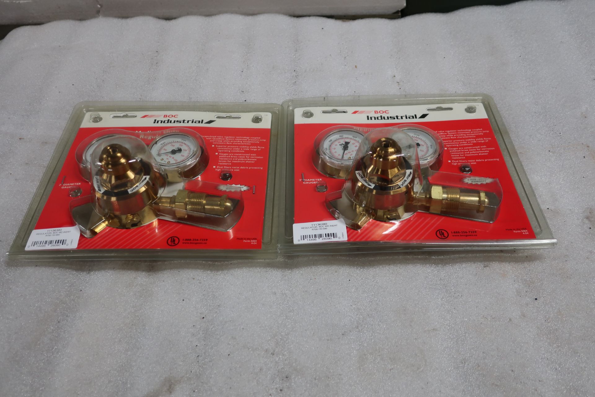 Lot of 2 (2 units) BOC Industrial BRAND NEW torch regulators