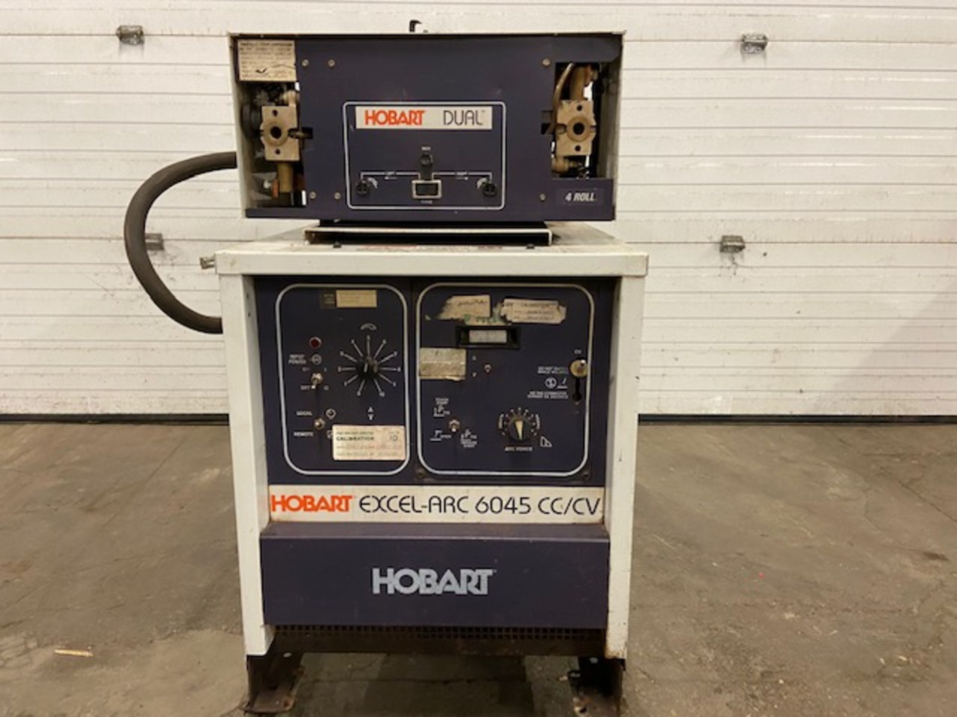 Hobart Excel Arc 6045 CC/CV Welder with DUAL Mig Wire Feeder - Image 2 of 3