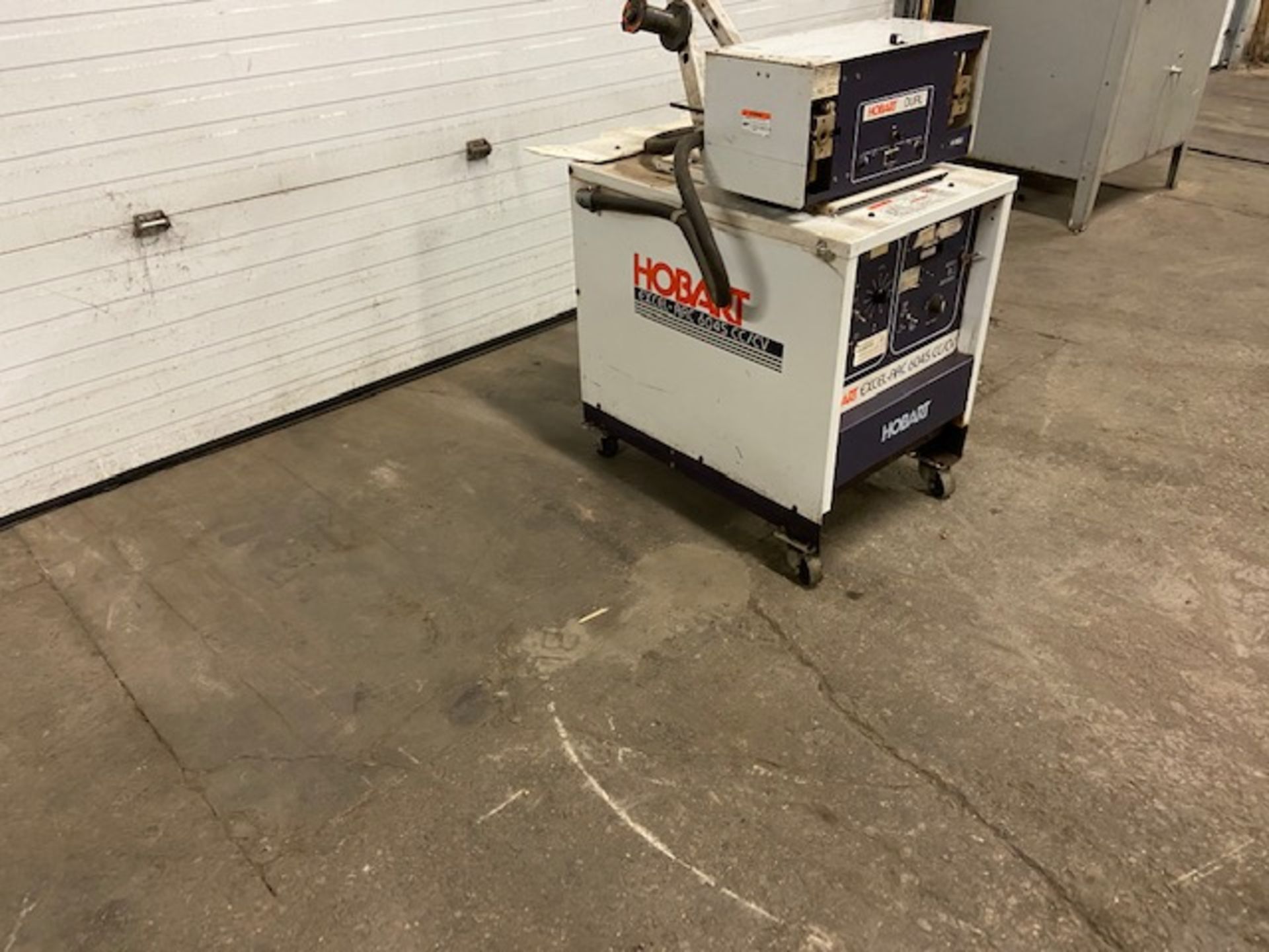 Hobart Excel Arc 6045 CC/CV Welder with DUAL Mig Wire Feeder