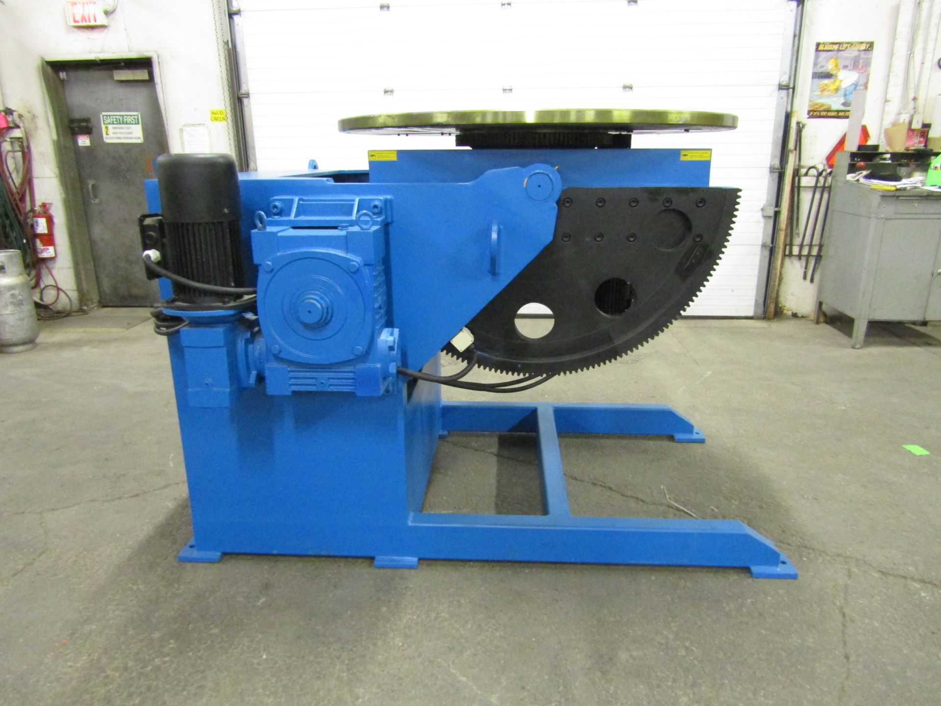 Verner model VD-8000 WELDING POSITIONER 8000lbs capacity - tilt and rotate with variable speed drive