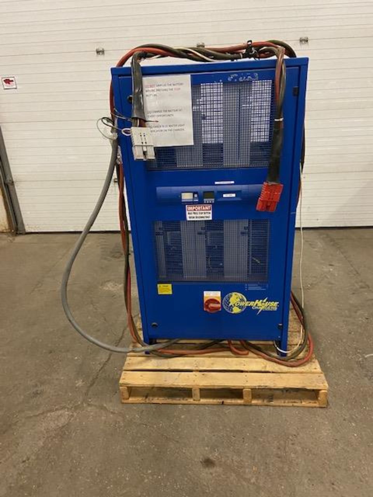 2009 CROWN Powerhouse Charger 36V Charge 2 units at once! - DUAL charging station - forklift battery
