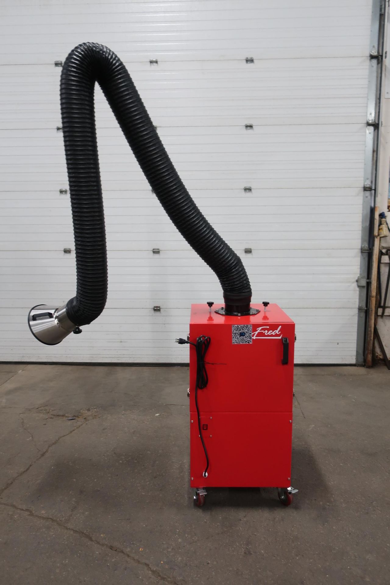 FRED Fume Extractor with long reach snorkel arm - 120V single phase - MINT & UNUSED - CLEAN FILTER