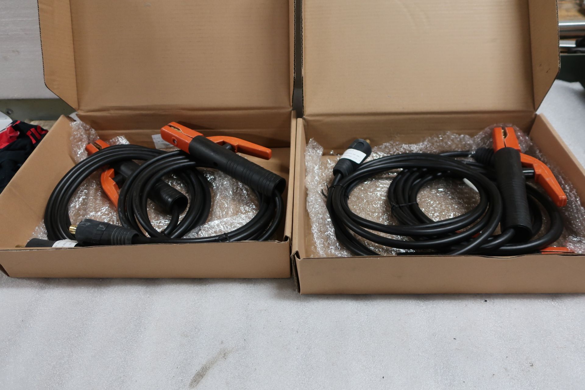 Lot of 2 (2 units) Brand new Welding Electrodes cables