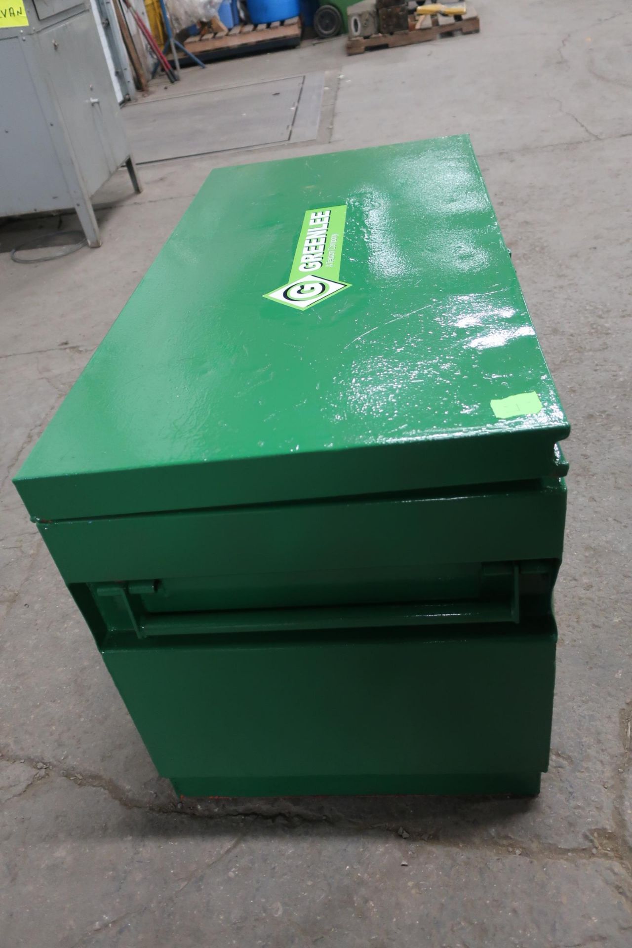 Greenlee Tool Box Jobox on wheels 4' x 2' x 2'