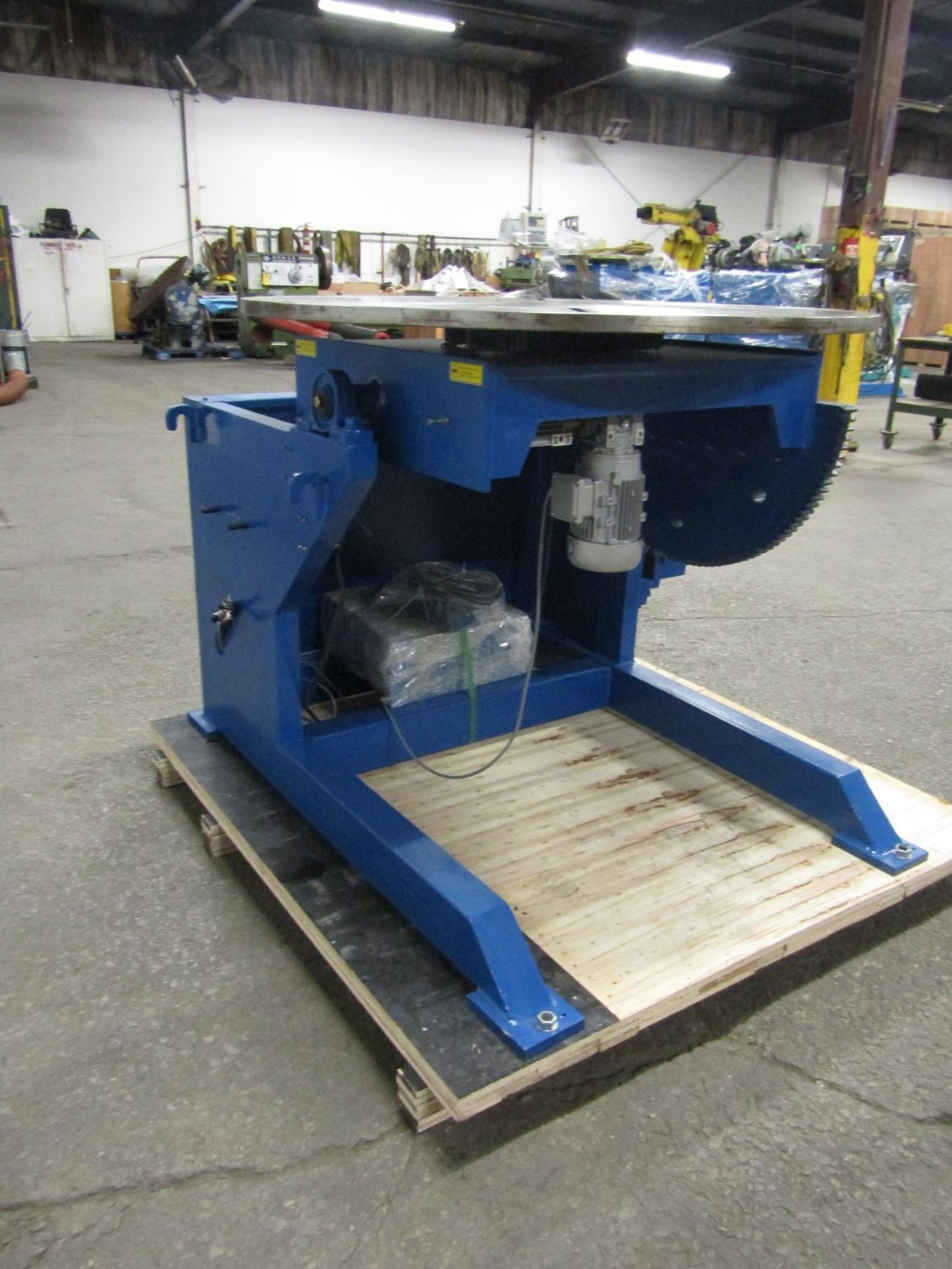 Verner model VD-3000 WELDING POSITIONER 3000lbs capacity - tilt and rotate with variable speed drive - Image 2 of 3
