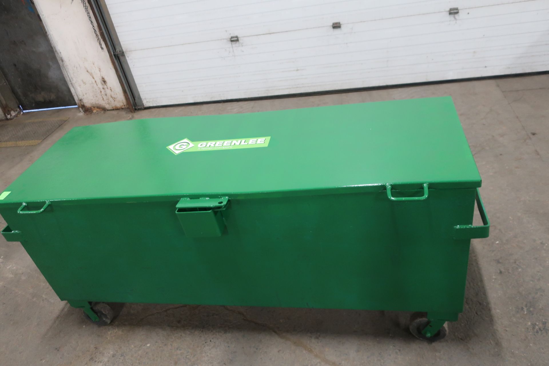 Greenlee Tool Box Jobox on wheels 6' x 2' x 2'