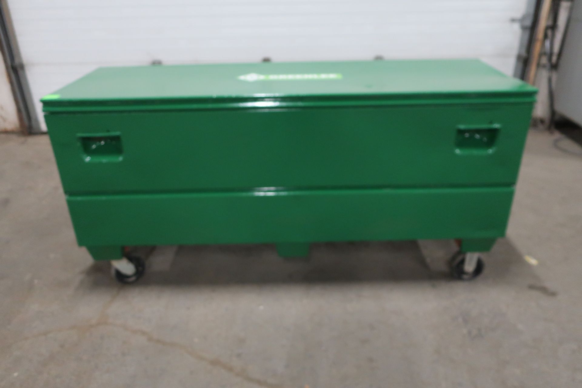 Greenlee Tool Box Jobox on wheels 6' x 2' x 2'