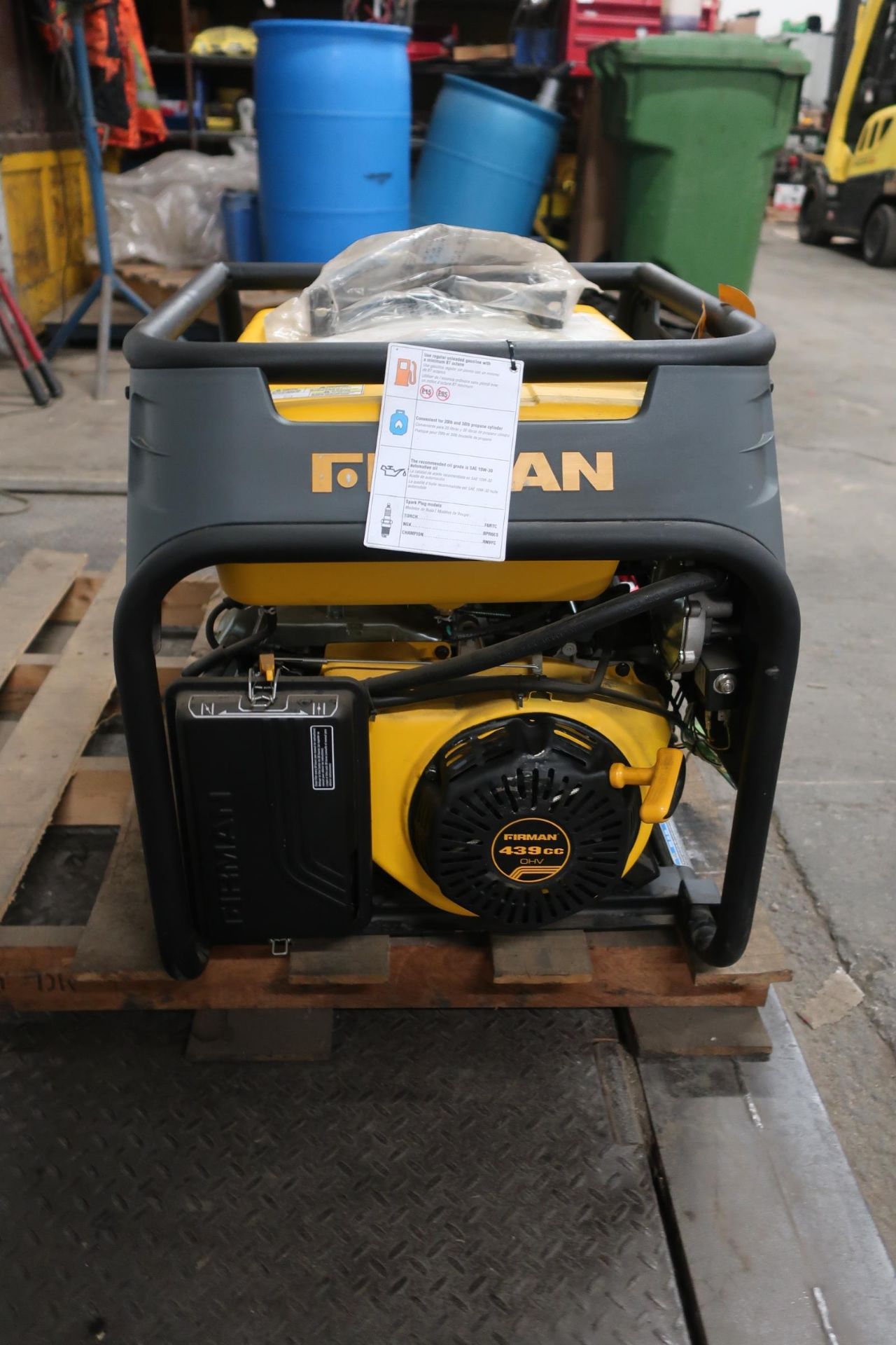 FIRMAN Model 10000/8000 Dual Fuel Portable Generator GAS 9050/7250 Watt 50A 120/240V Electric - Bild 2 aus 3