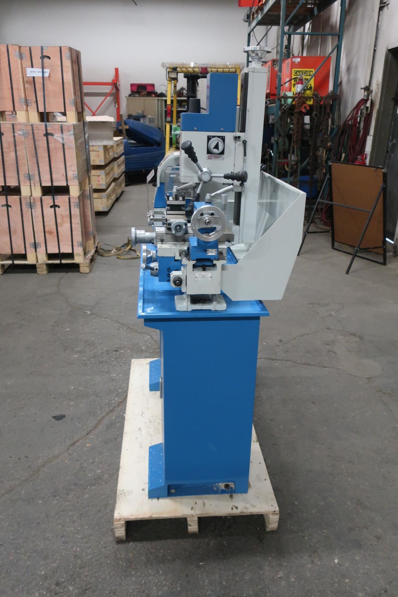 MINT Bernardo Lathe / Mill / Drill Combo - LATHE: 20" X 10" swing, DRILL/MILL: MT2 taper 220V unit - Image 3 of 3