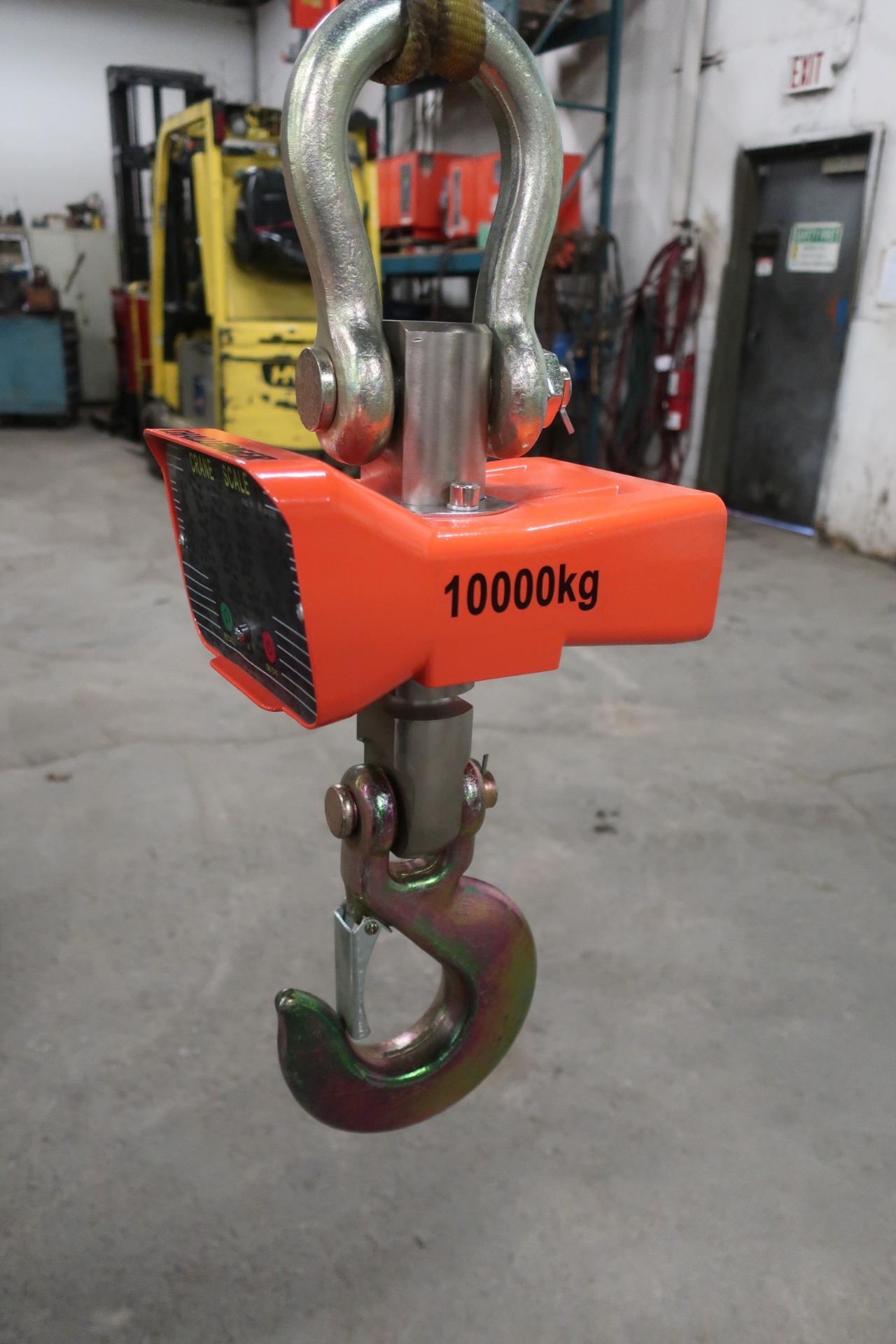 Hanging MINT Digital Crane Scale 20,000lbs 10 ton Capacity - complete with remote control and