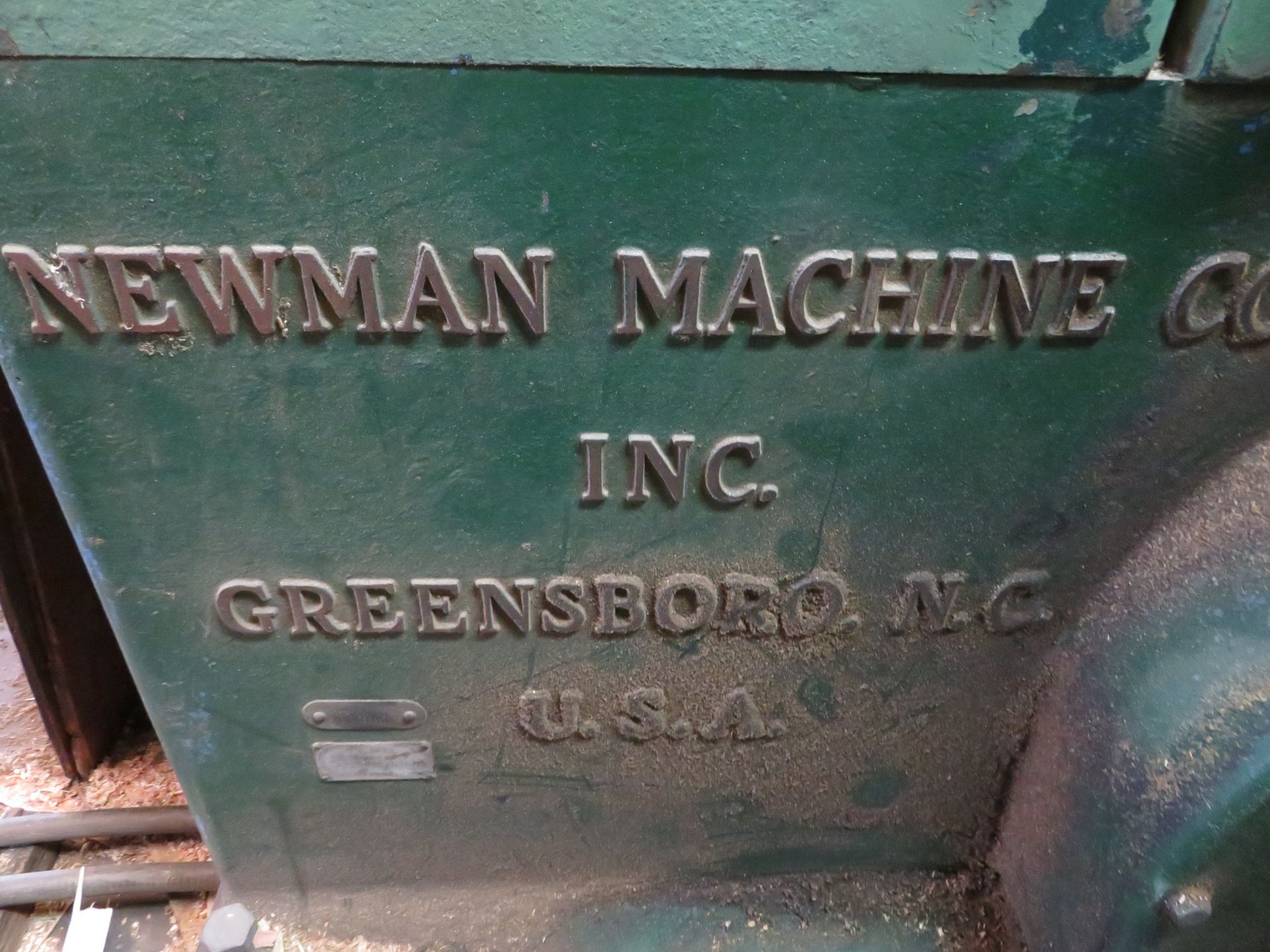 Newman mod. S-682, 30" Planer w/ Outfeed Rollers; S/N 11306 - Image 5 of 5