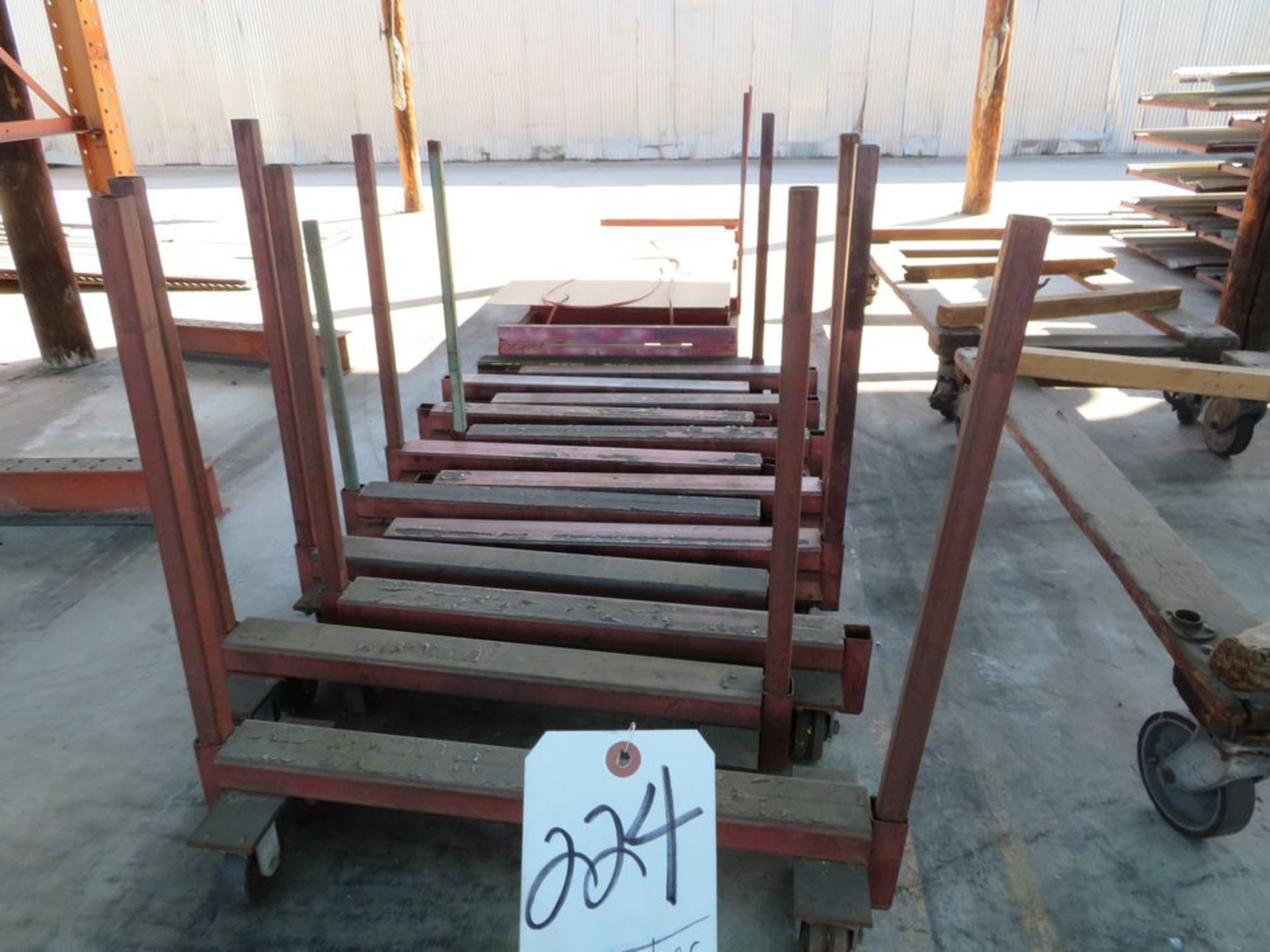 (Lot) Lumber Carts