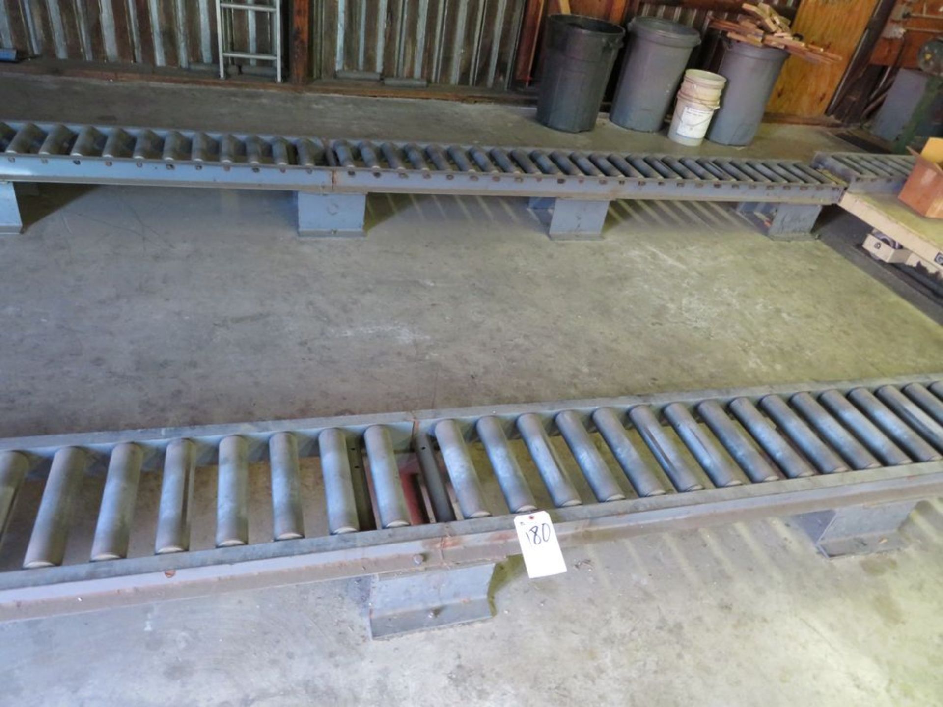 Roller Type Conveyors, 12"W x 19'L
