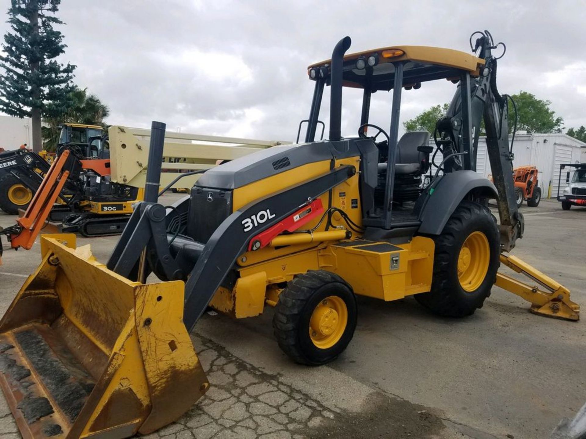 (2018) John Deere mod. 310L Backhoe Loader Net Power 69KW (93hp) at 2,240 RPM, Max Standard