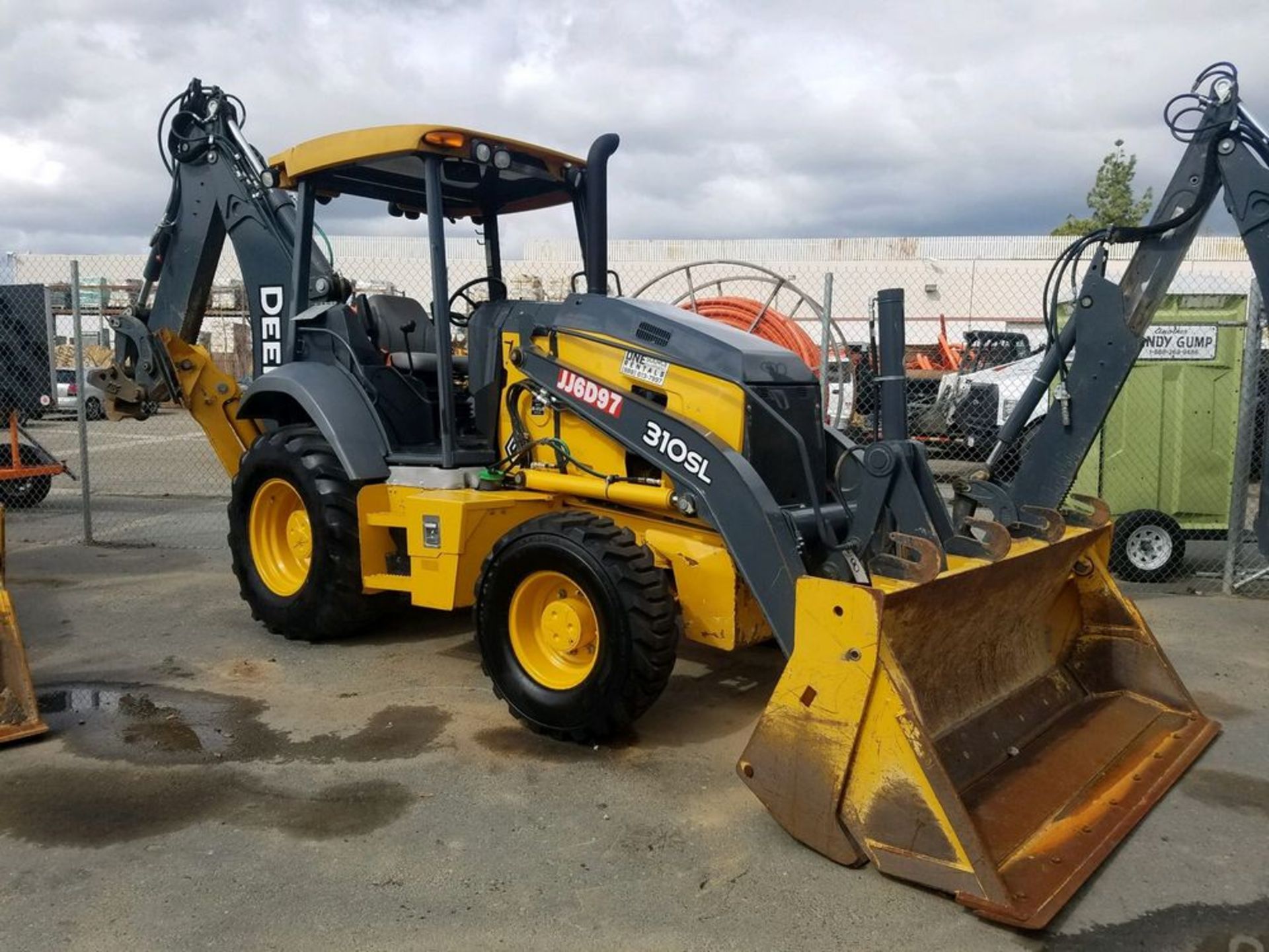 (2017) John Deere mod. 310SL Backhoe Loader Net Power 74KW (99hp) at 2,240 RPM, Max Standard