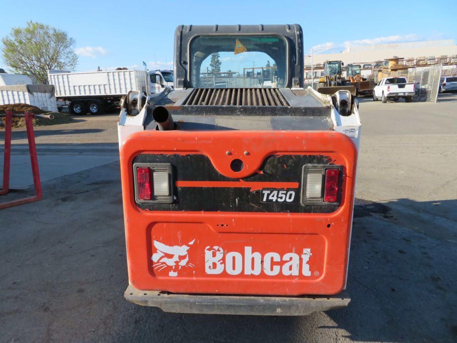 (2017) Bobcat mod. T450, Skid Steer Track Loader, Diesel, 61.1hp, Rated Operating Cap. (ISO), 1, - Image 5 of 10