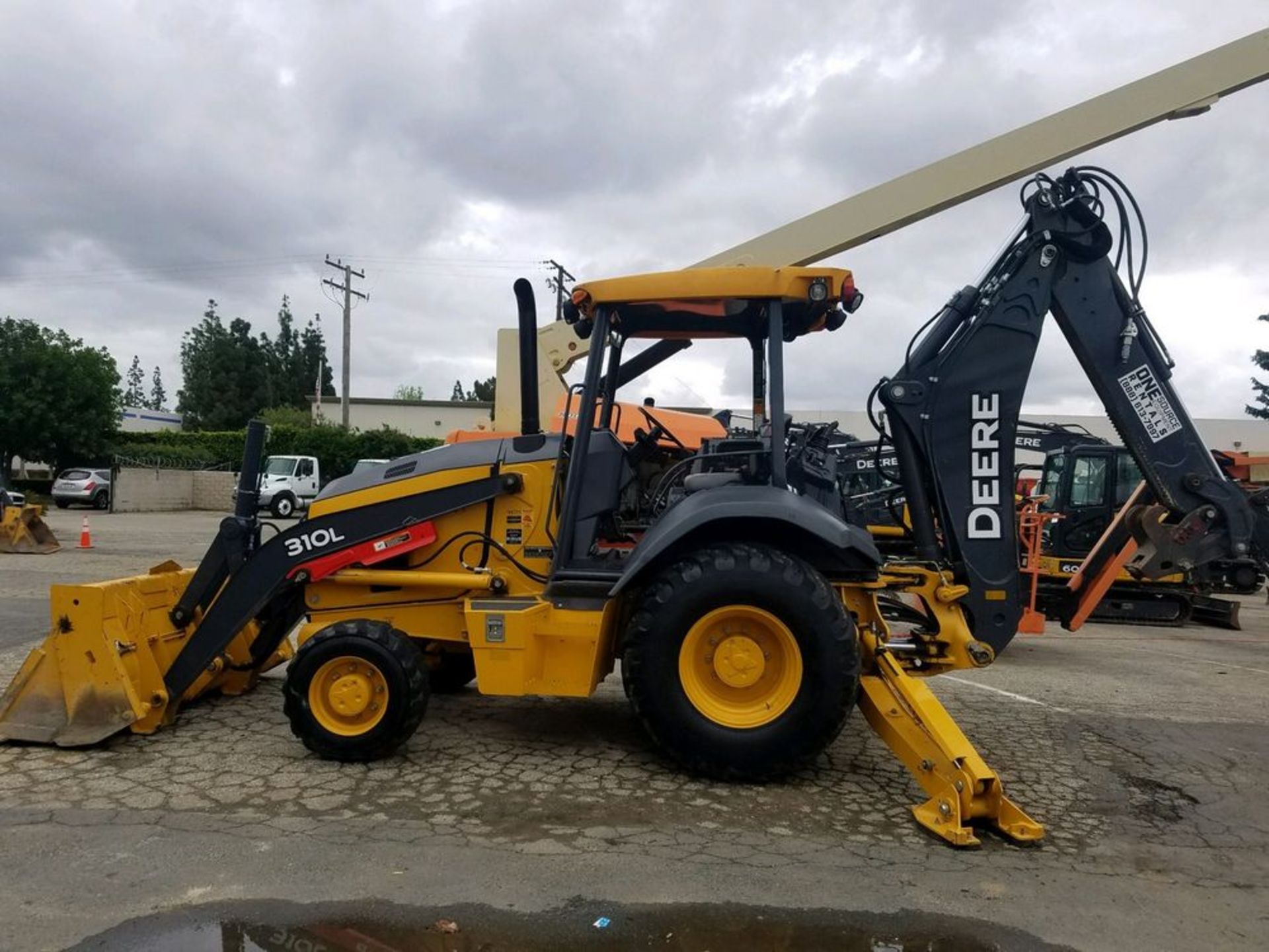 (2018) John Deere mod. 310L Backhoe Loader Net Power 69KW (93hp) at 2,240 RPM, Max Standard