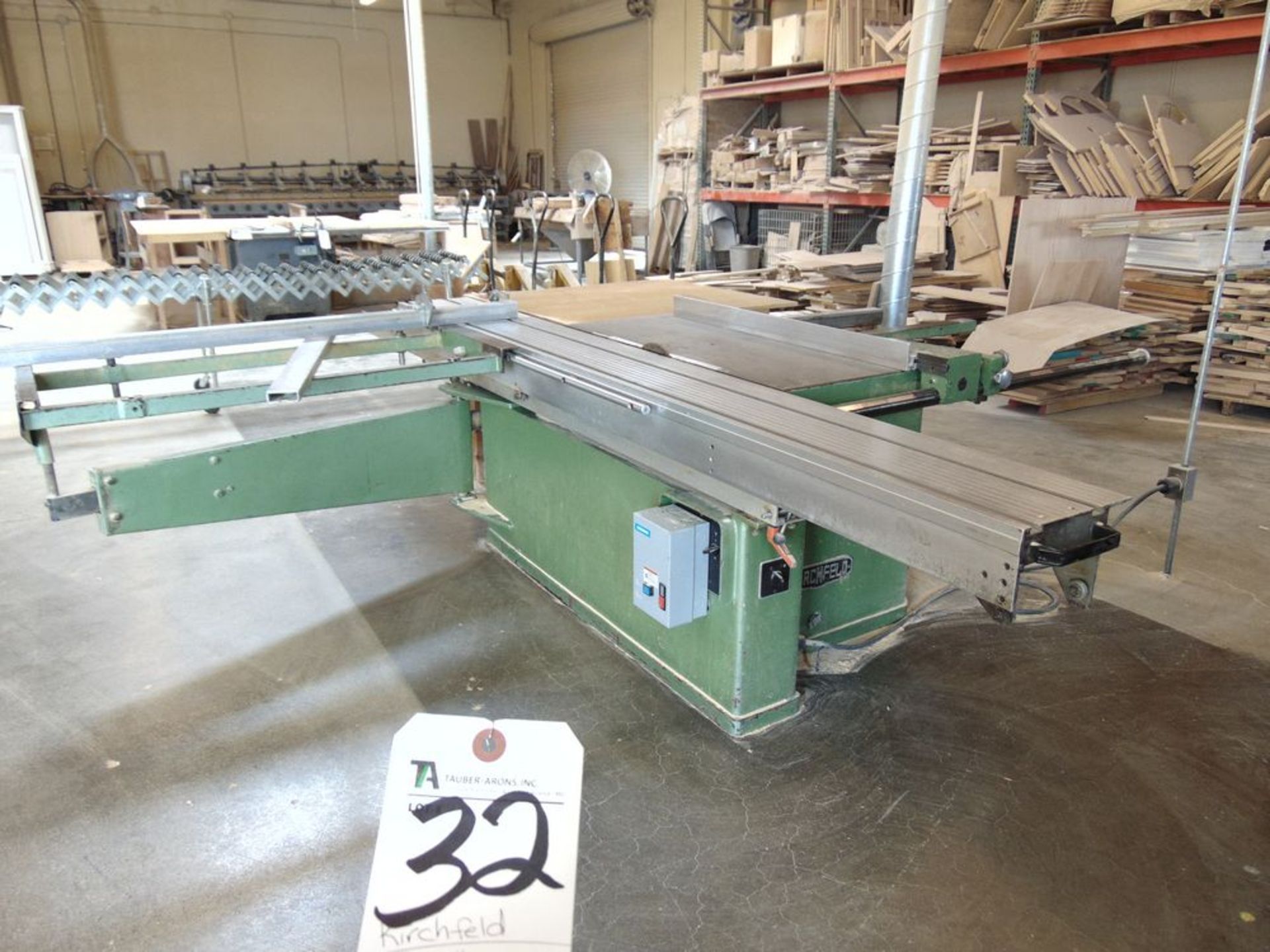 Kirchfeld Type EK, 12" Table Saw S/N 9564