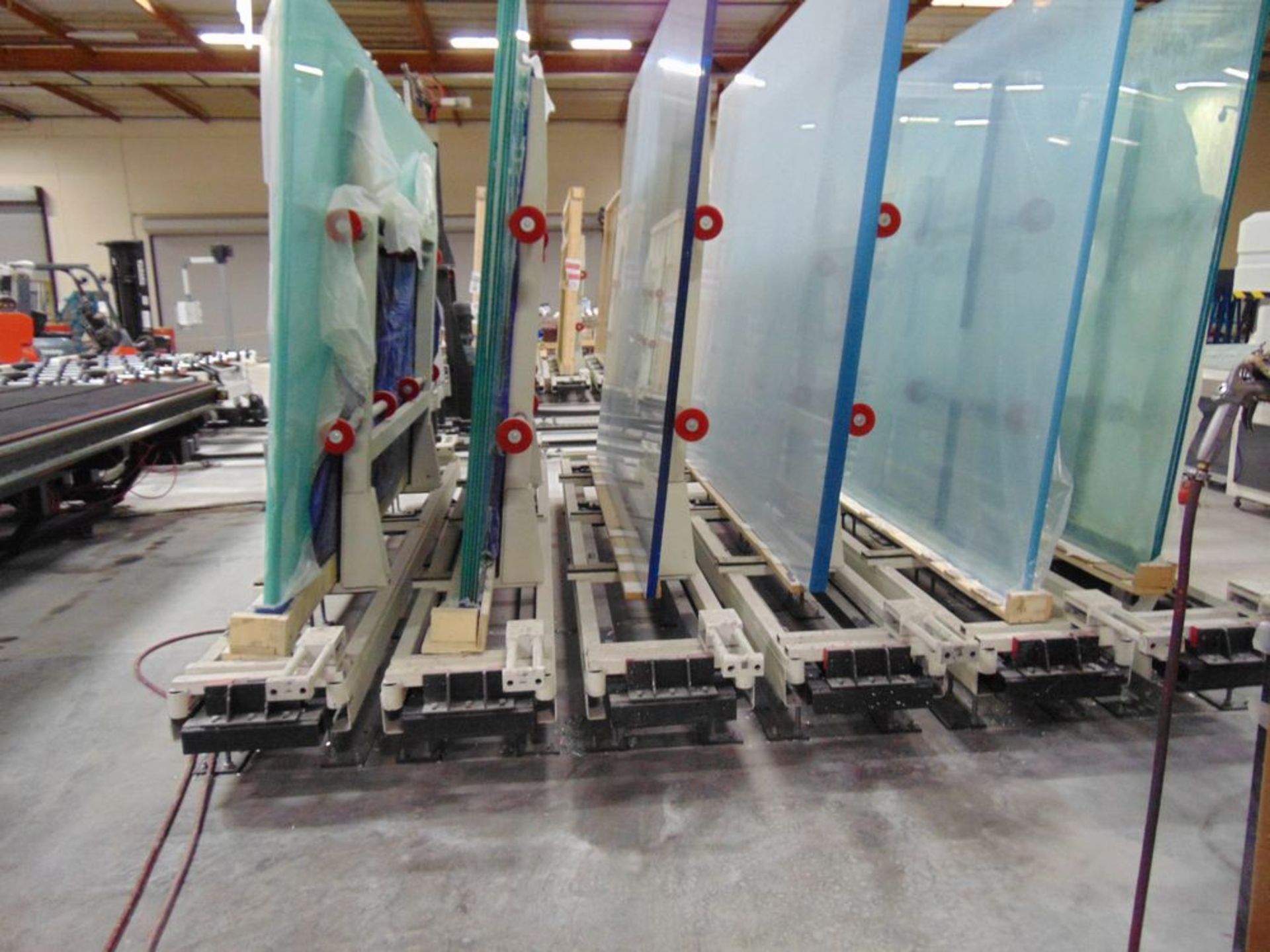 (2016) Shanghai North Glass mod. C4-B-S, 10' Wide Automatic Glass Cutting Line w/ Breakout Table, - Image 7 of 10