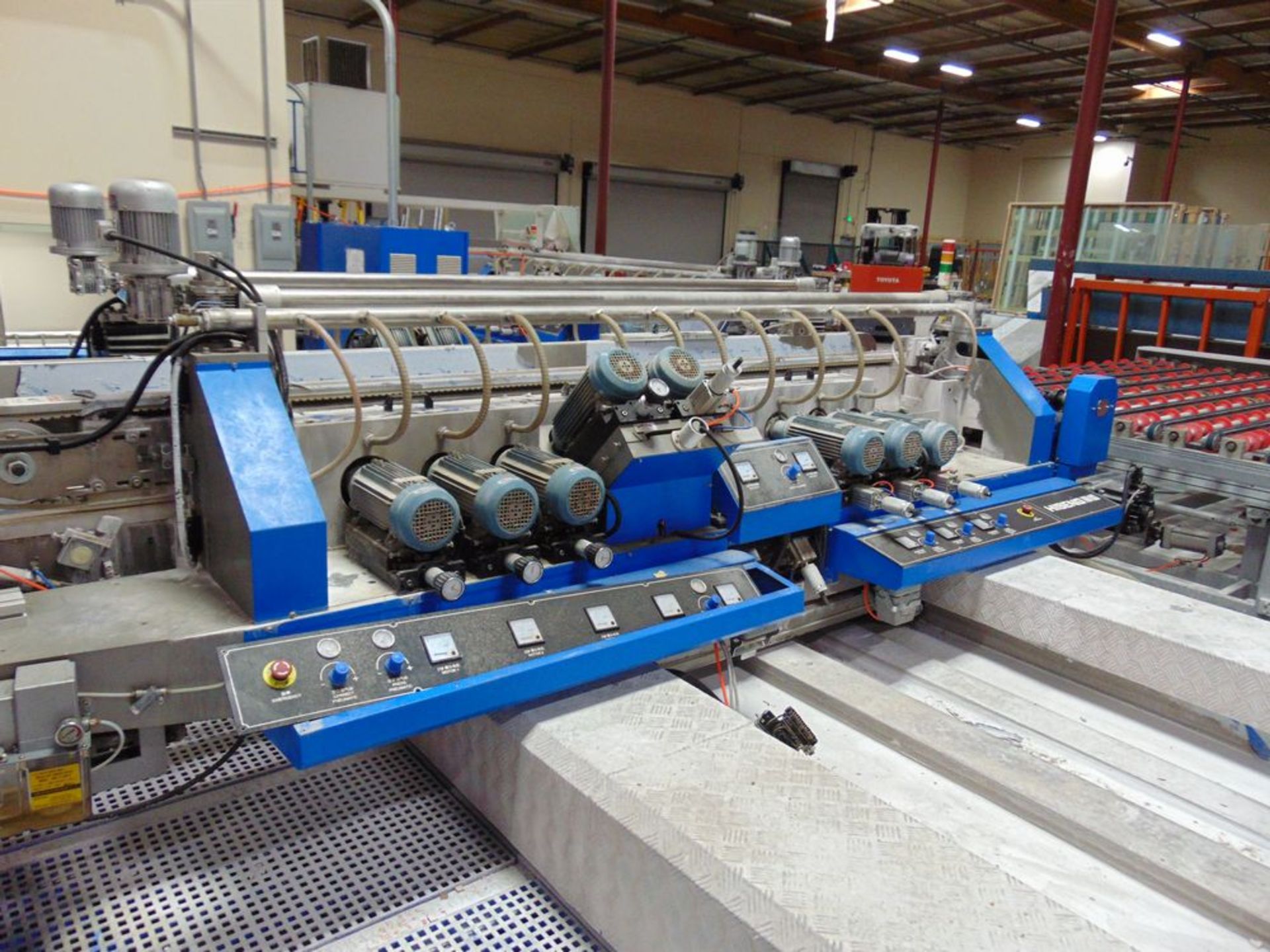 (2018) Shunde Hiseng mod. HSD-2050, Glass Straight Line, Dbl. Edging Machine; S/N 171226.01 - Image 4 of 6