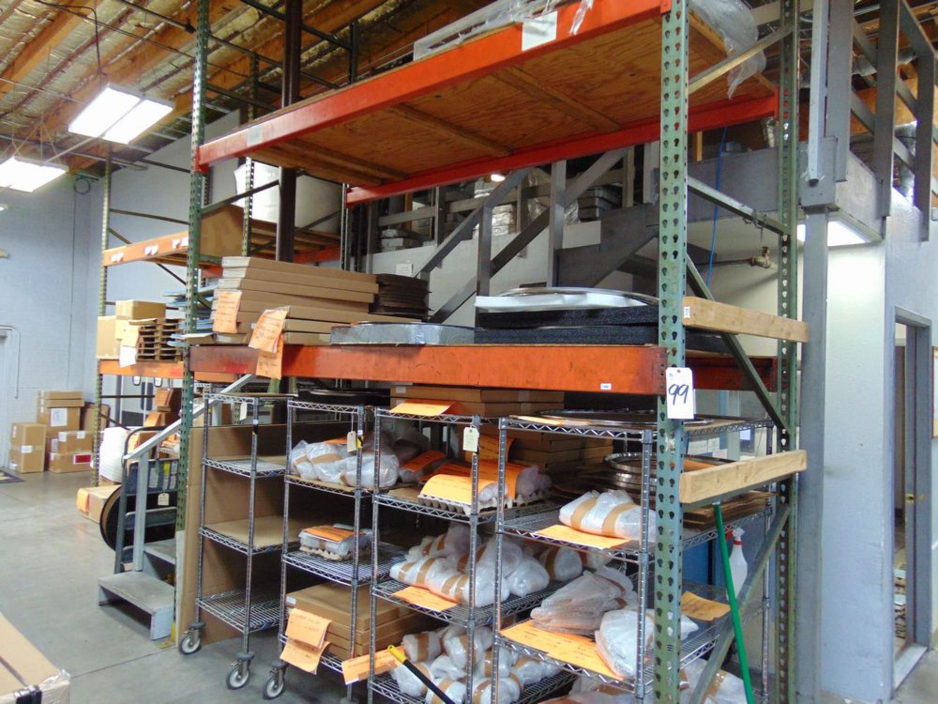 Sections Pallet Racking (No Contents)