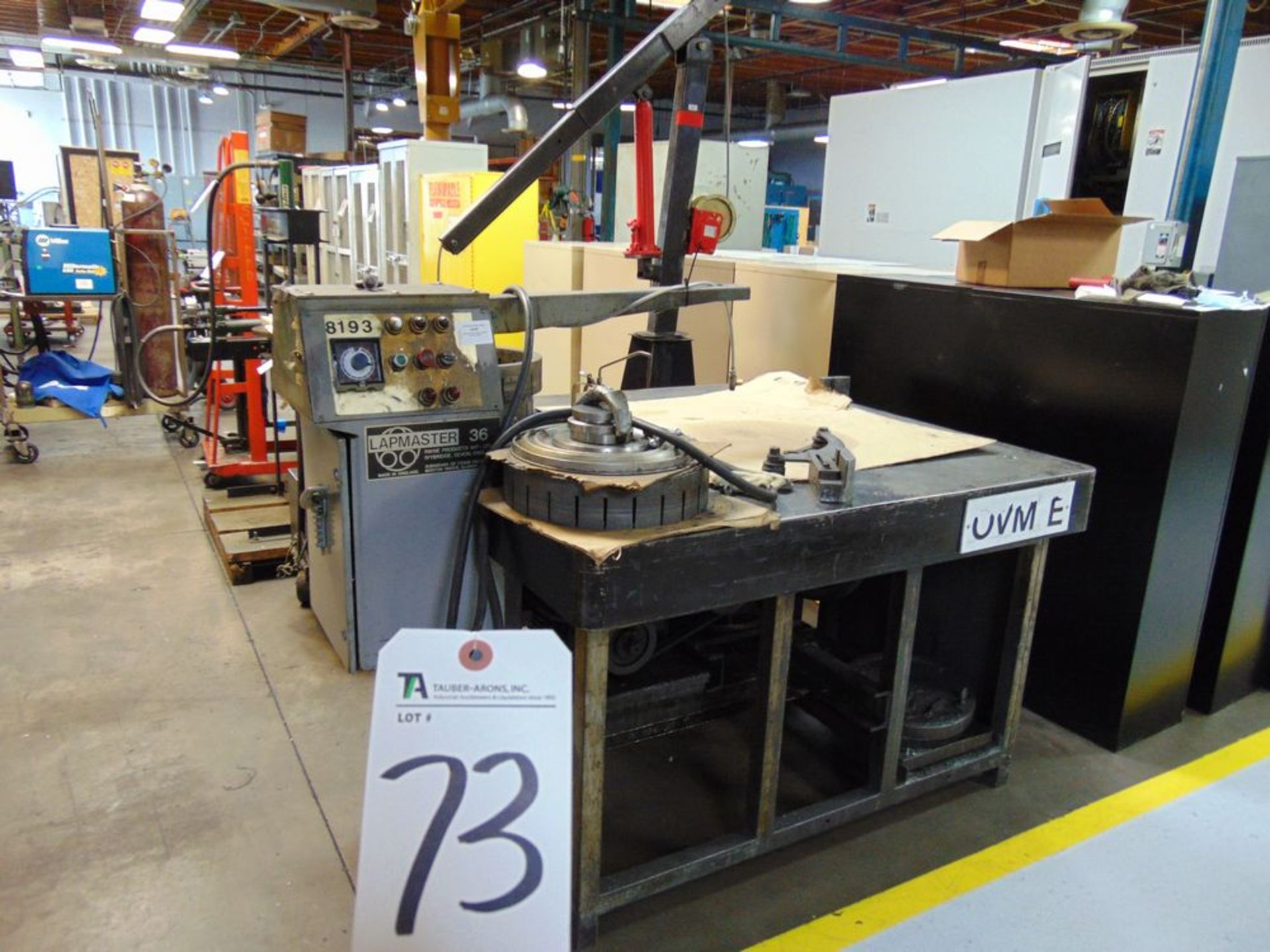 Lapmaster mod. 36-8193, 36" Lapping Machine