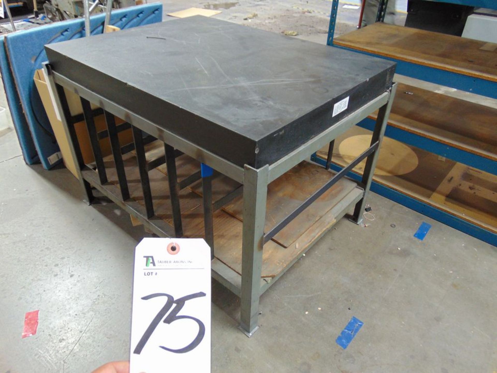 4' x 5' Granite Surface Plate w/ Steel Table