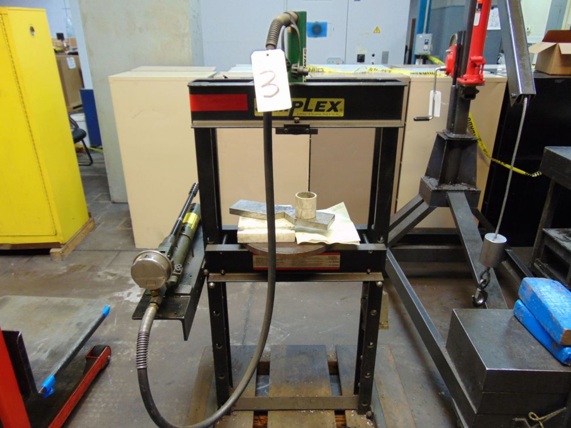 Simplex 15-Ton H-Frame Press