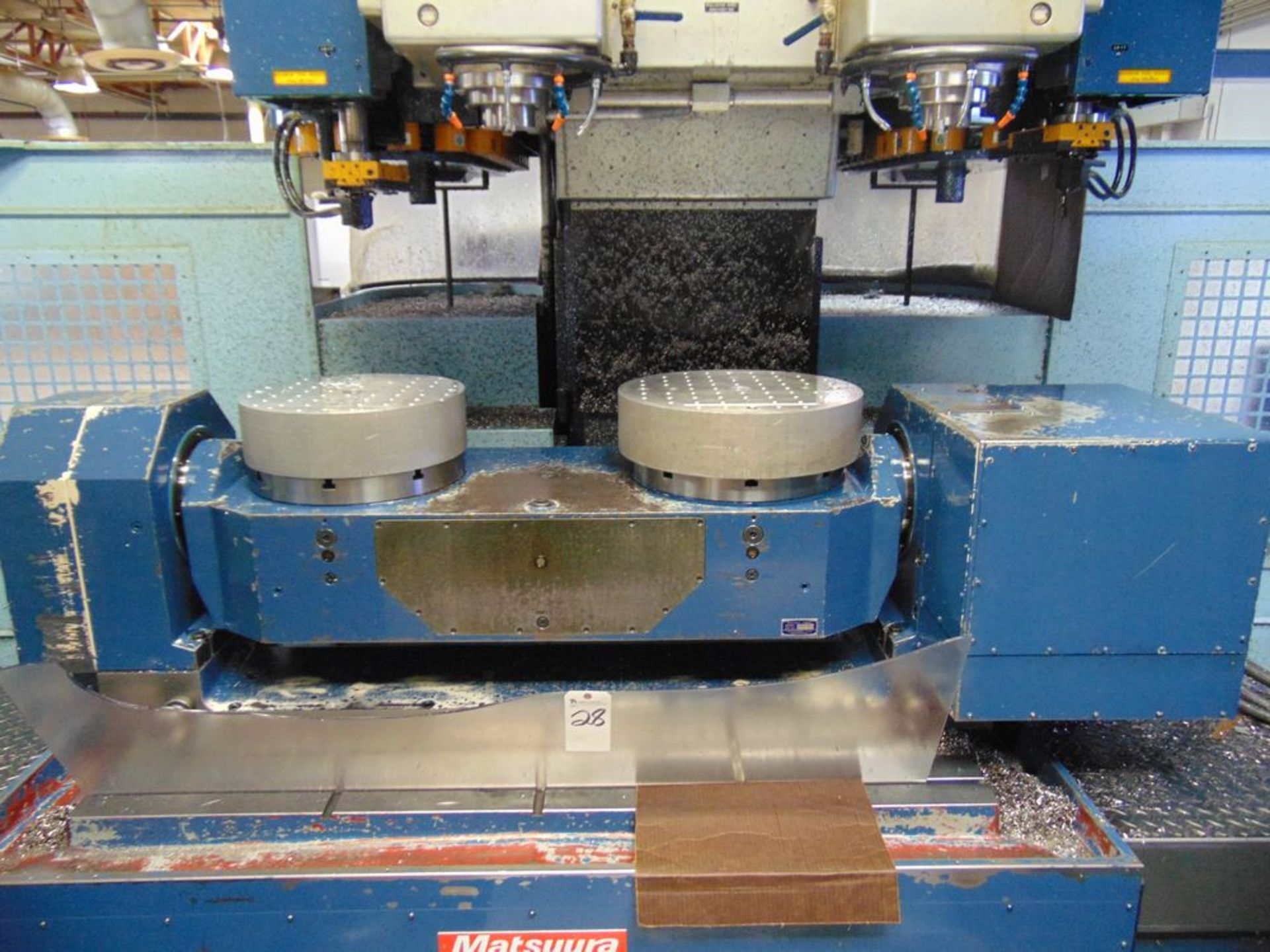 (2001) Tsudokama mod. RT-161, Dual Spindle 5-Axis Trunnion; S/N 016037