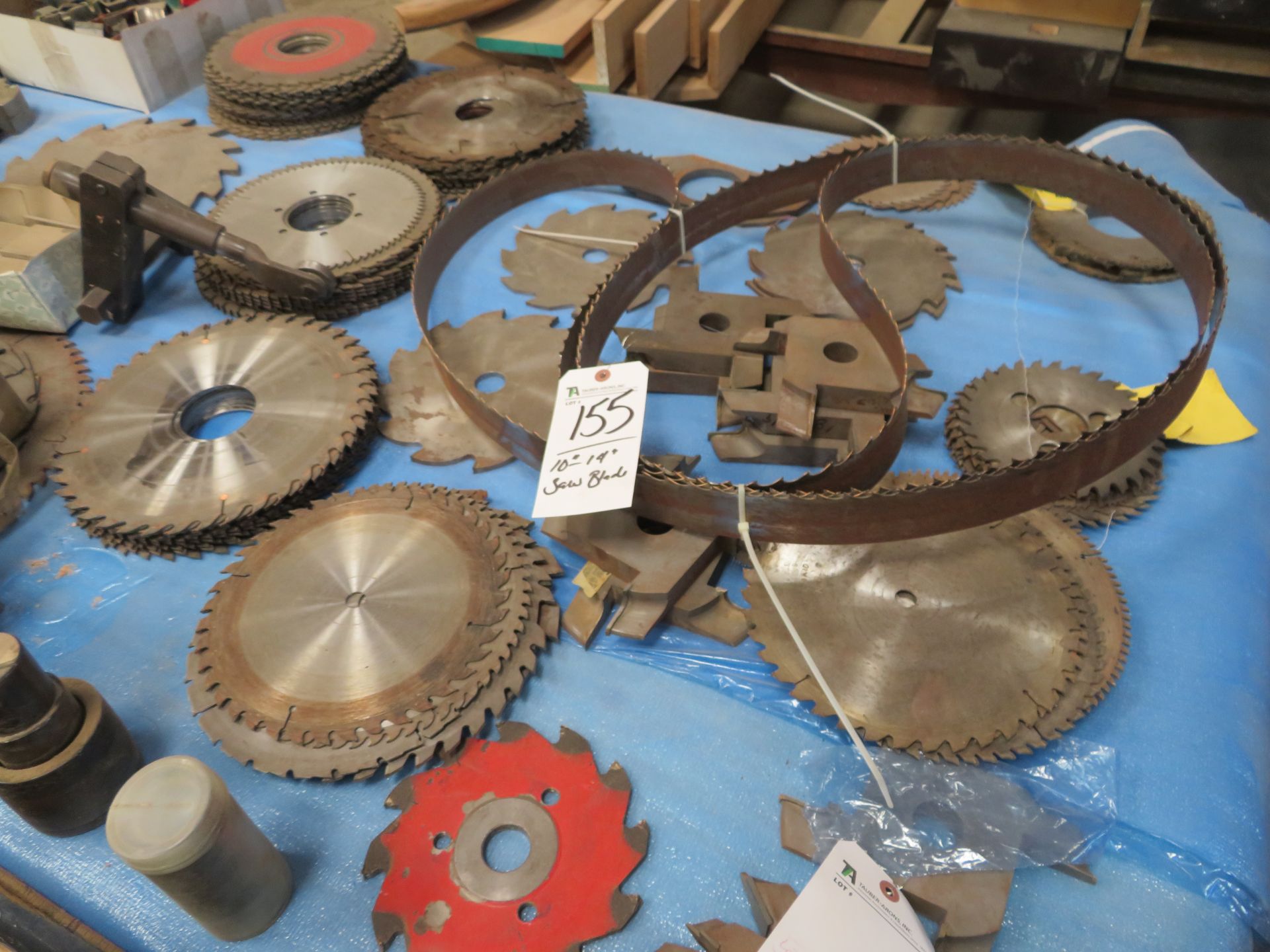 (Lot) Saw Blades, 10''-14''