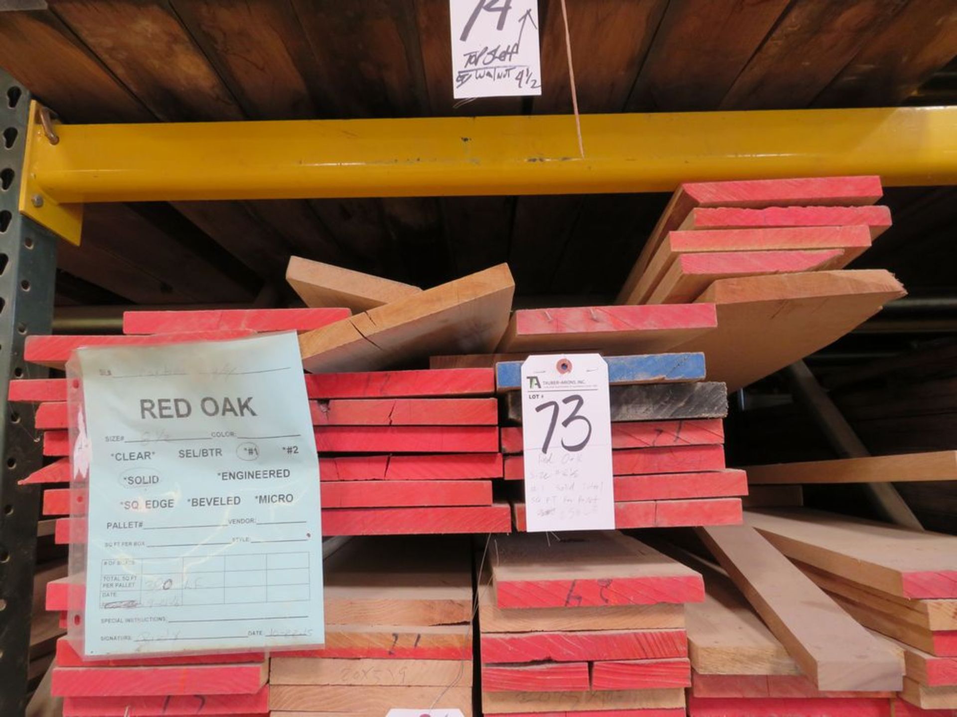 (Lot) Red Oak #1, Solid Thickness 15/16'',