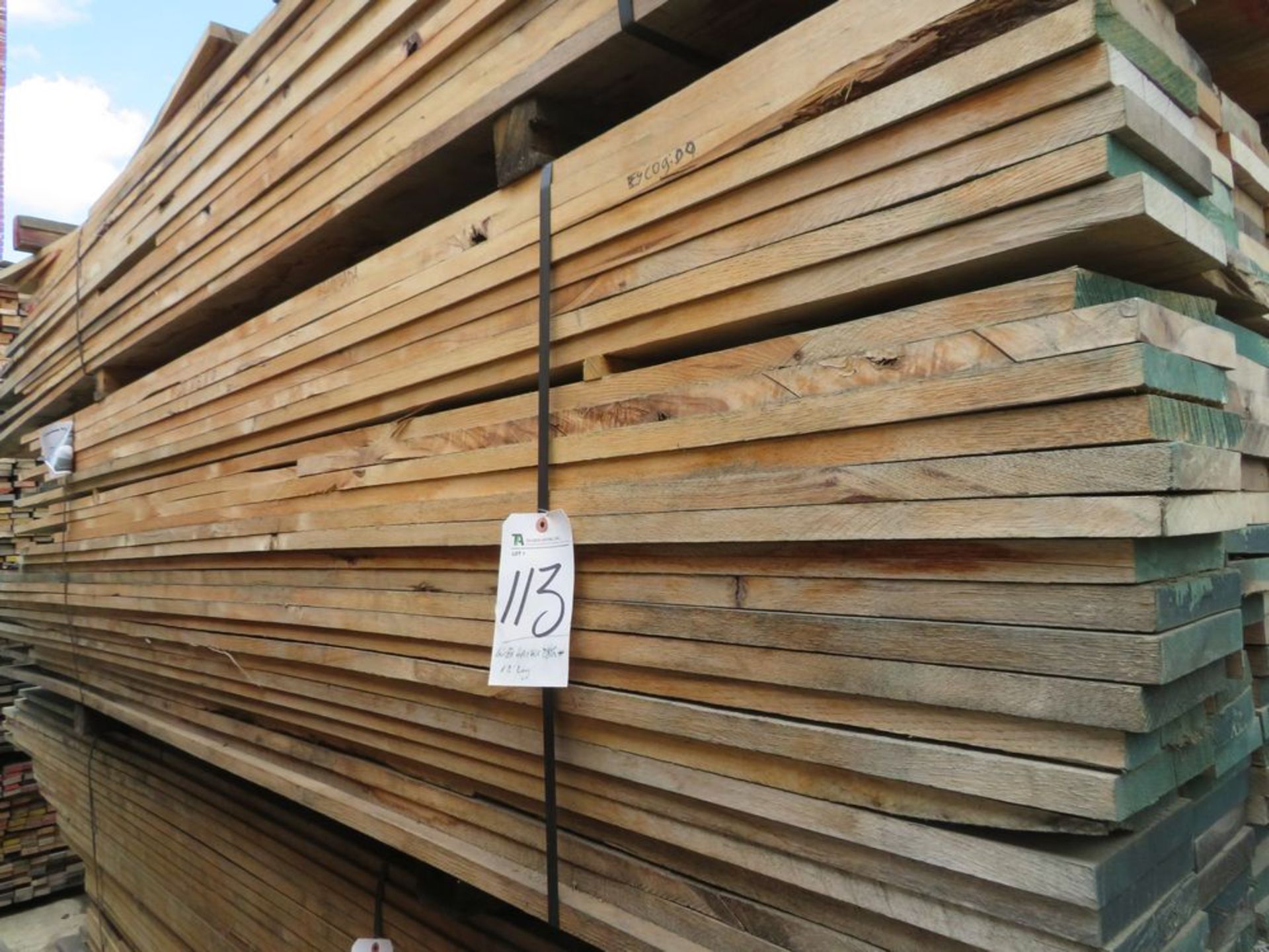 (Lot) Hickory, 6 ½'' x 6 Pcs. Wide x 28 Pcs.