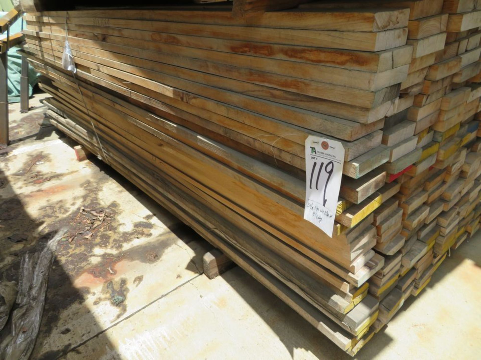 (Lot) Hickory 3 ½'' x 11 Pcs. Wide x 29 Pcs.