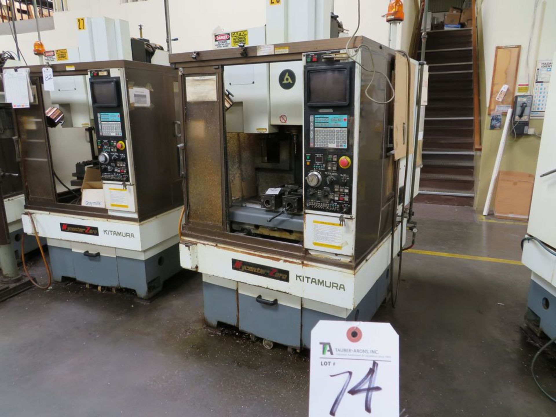 Kitamura My Center - Zero Vertical CNC Machine Center w/ Yasnac CNC Controls; S/N 00985