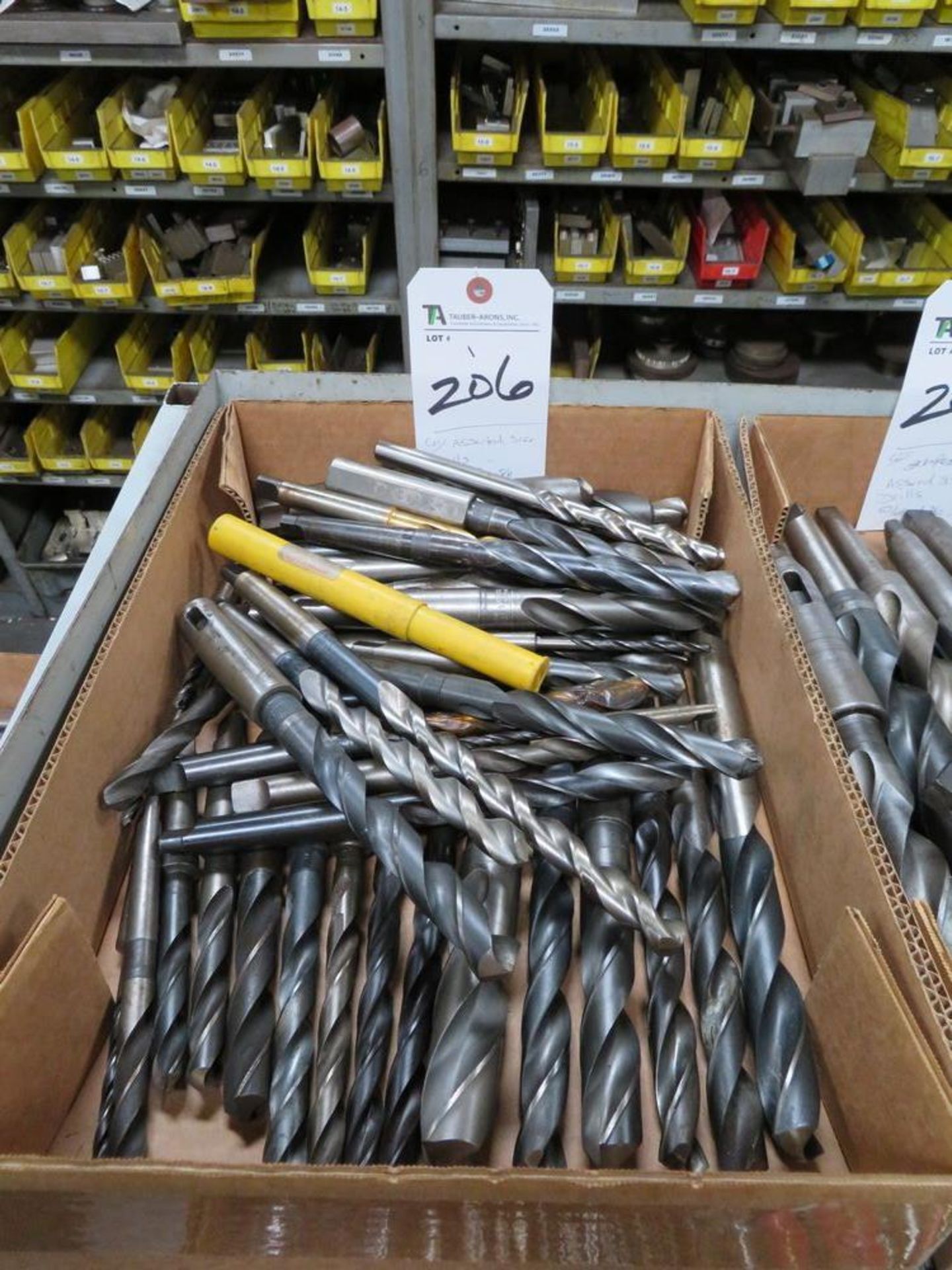 (Lot) Assorted Size Drills, 7/32, 1 1/16, ? & Others, Over 30 Pcs