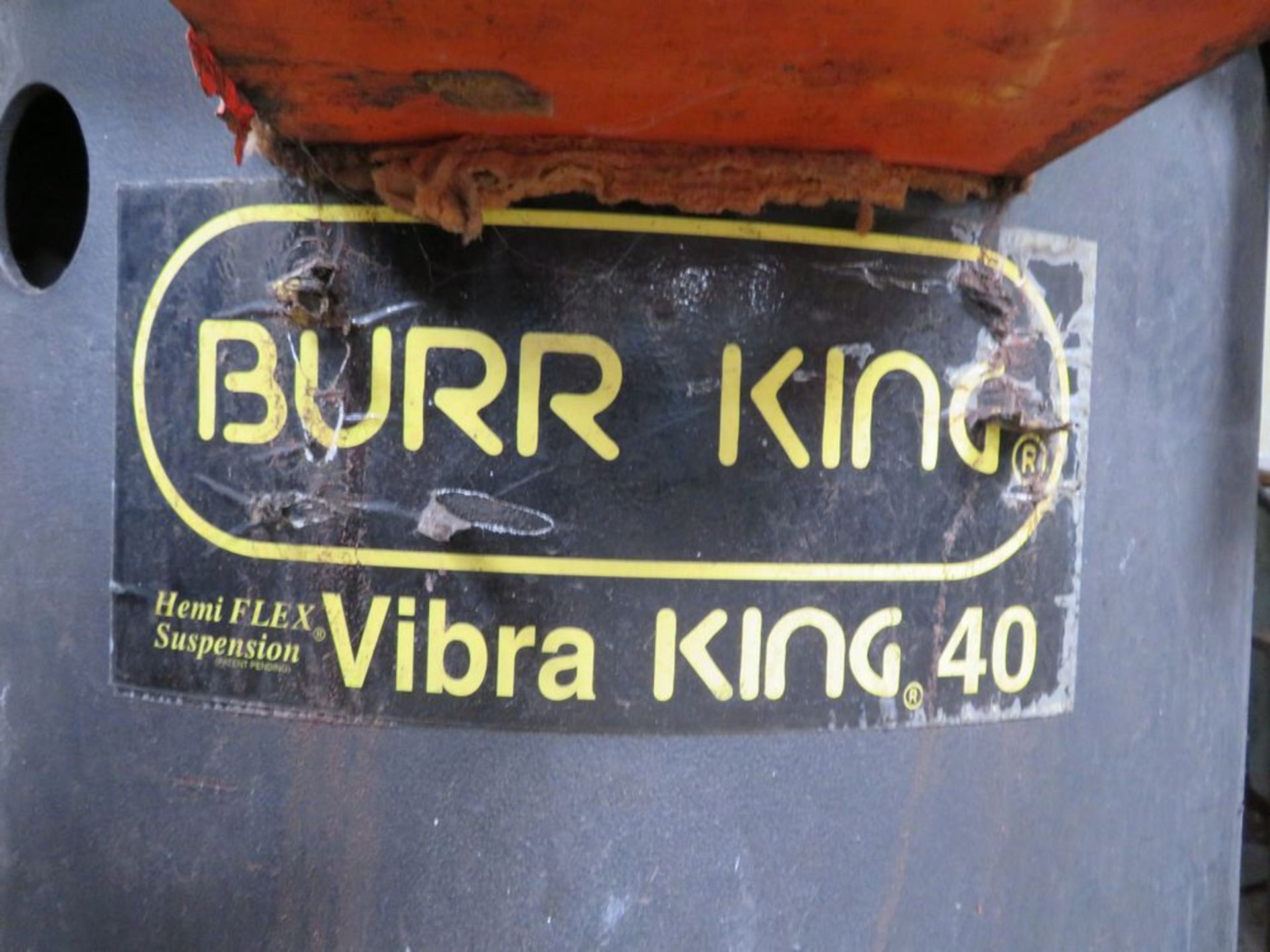 (Lot) Burr-King Vibro King 40 w/ Hemi Flex Suspension Finishing Mill - Image 3 of 3