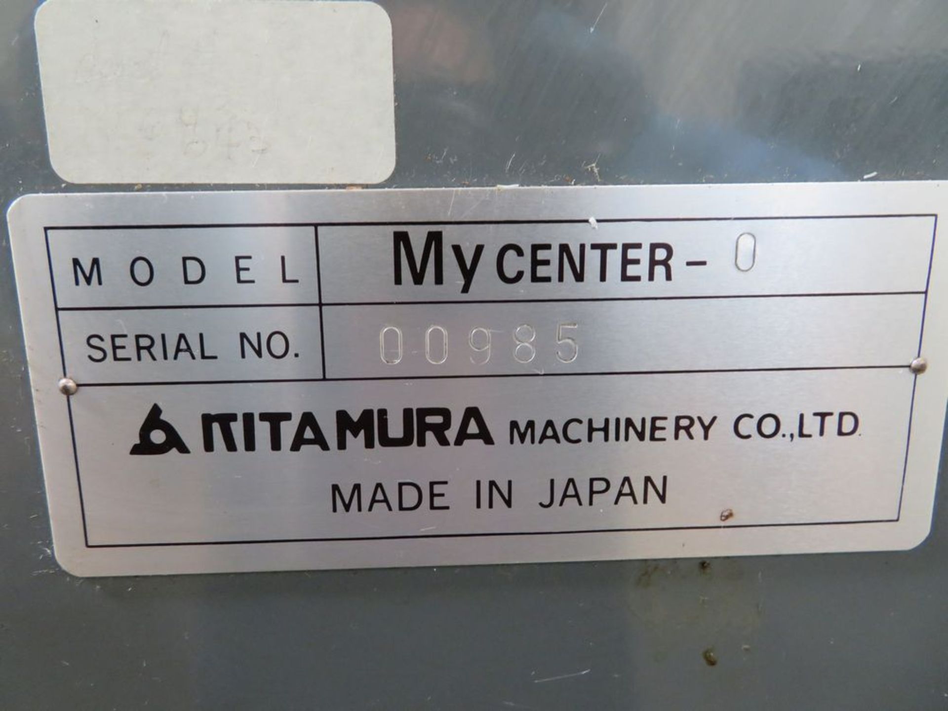 Kitamura My Center - Zero Vertical CNC Machine Center w/ Yasnac CNC Controls; S/N 00985 - Image 6 of 6