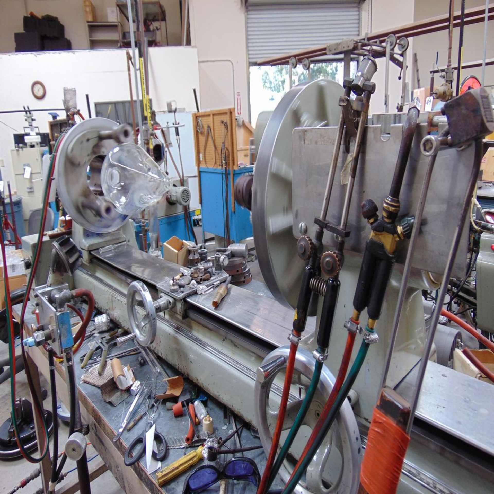 Litton mod. HSJ, 18'' x 48'' Glass Lathe